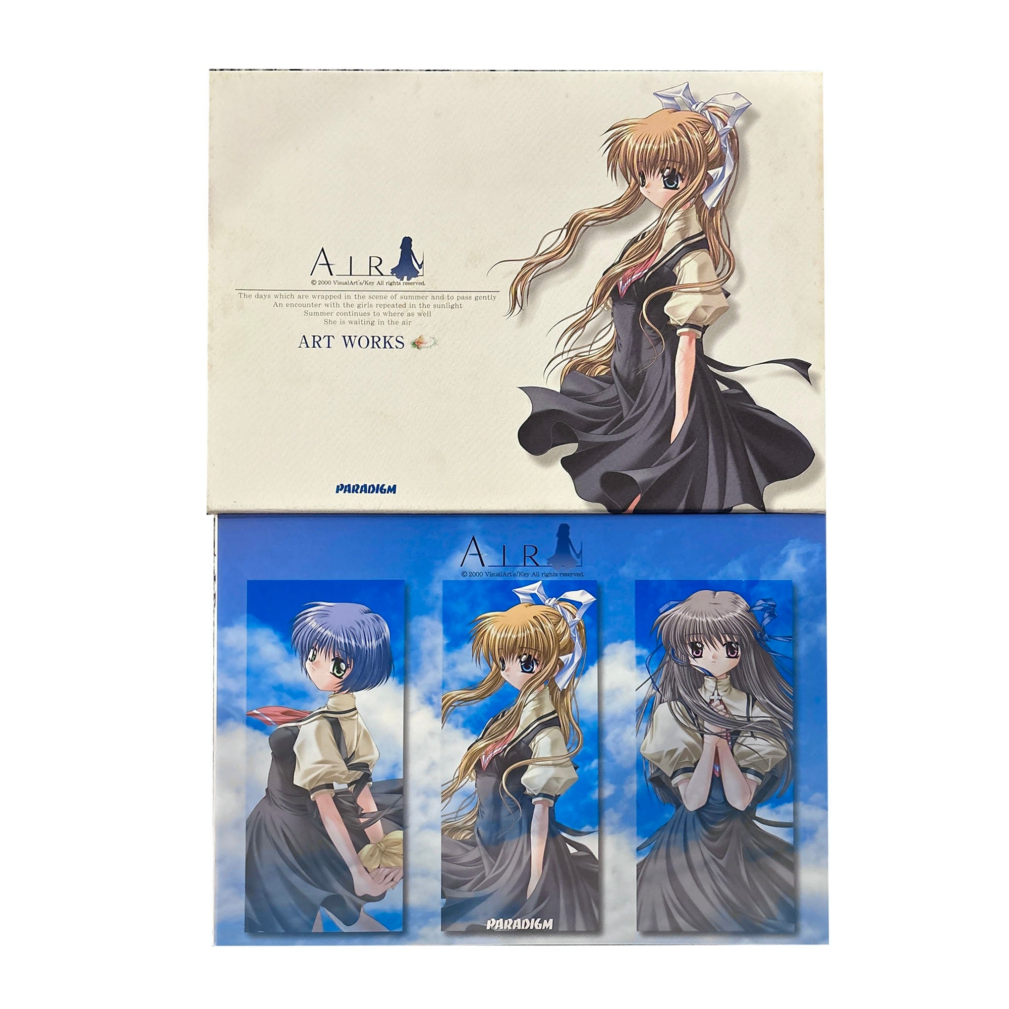 Air Art Works Key Visual Paradigm Art Book Box Set