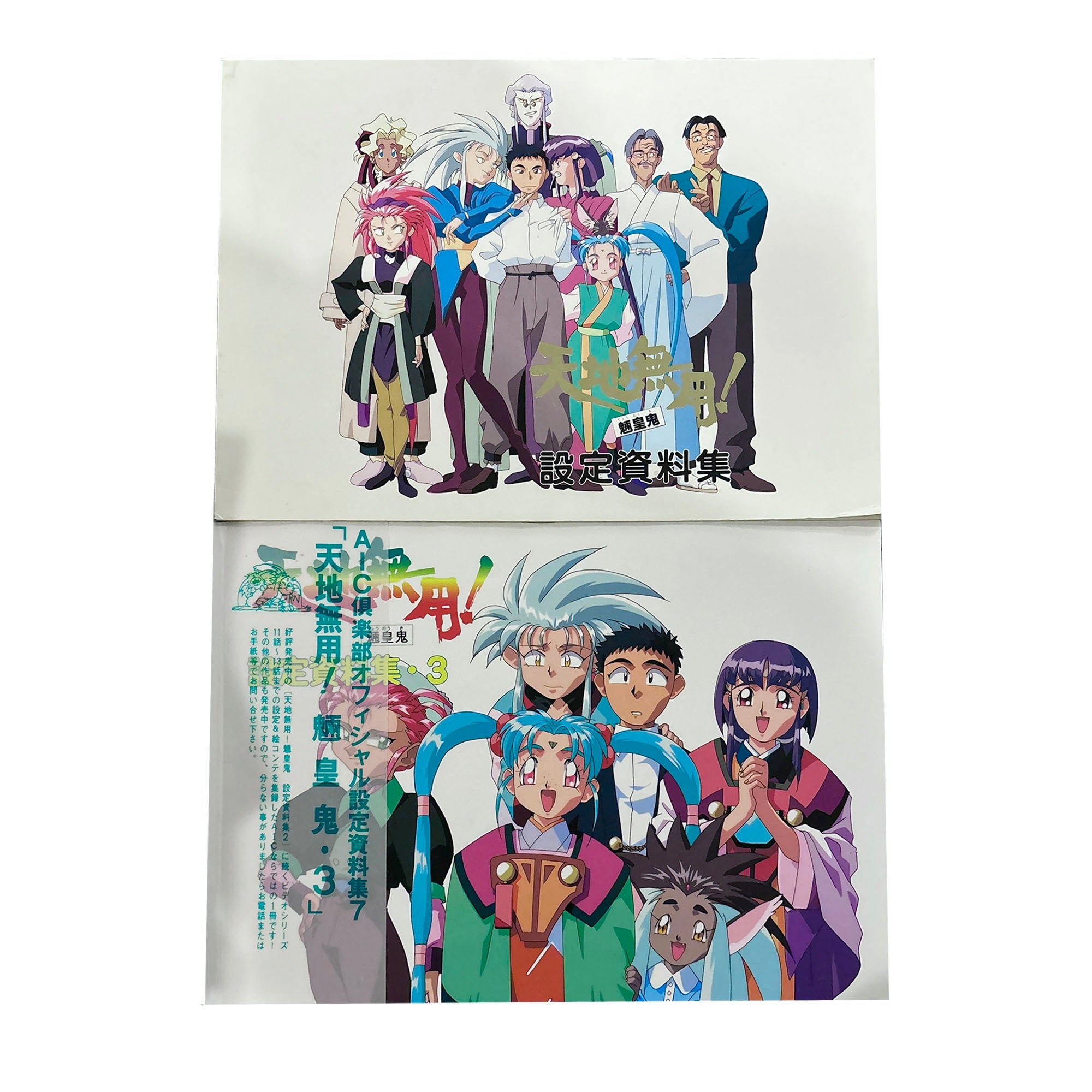 Tenchi Muyo Ryo-Ohki Setting Materials Art Book Set