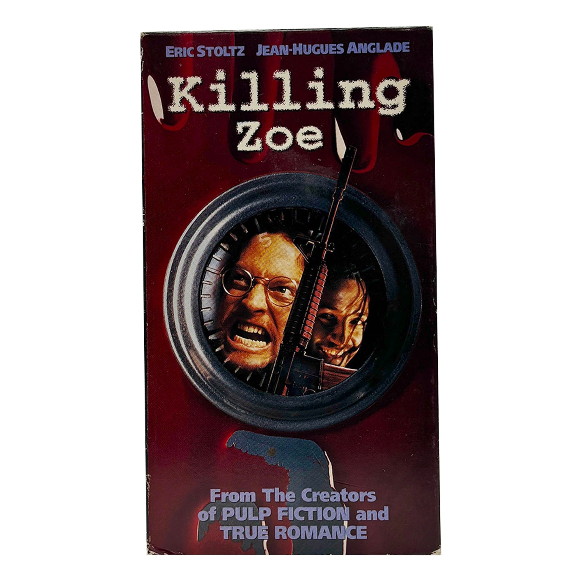 Killing Zoe VHS Tape