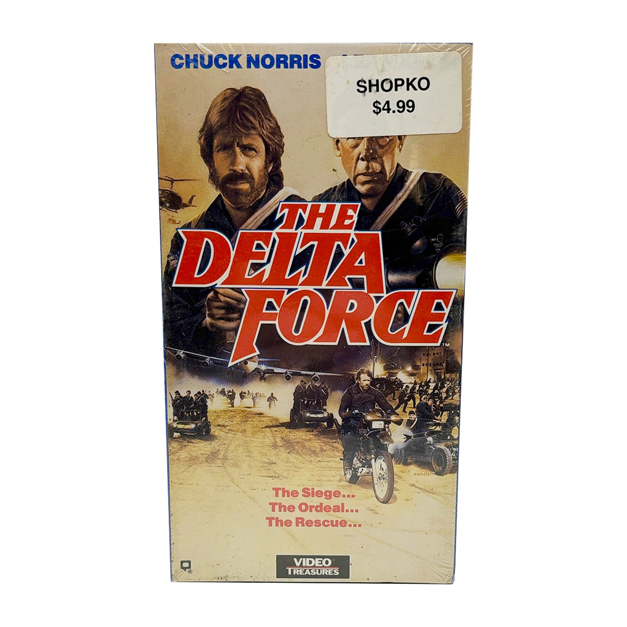 The Delta Force VHS Tape