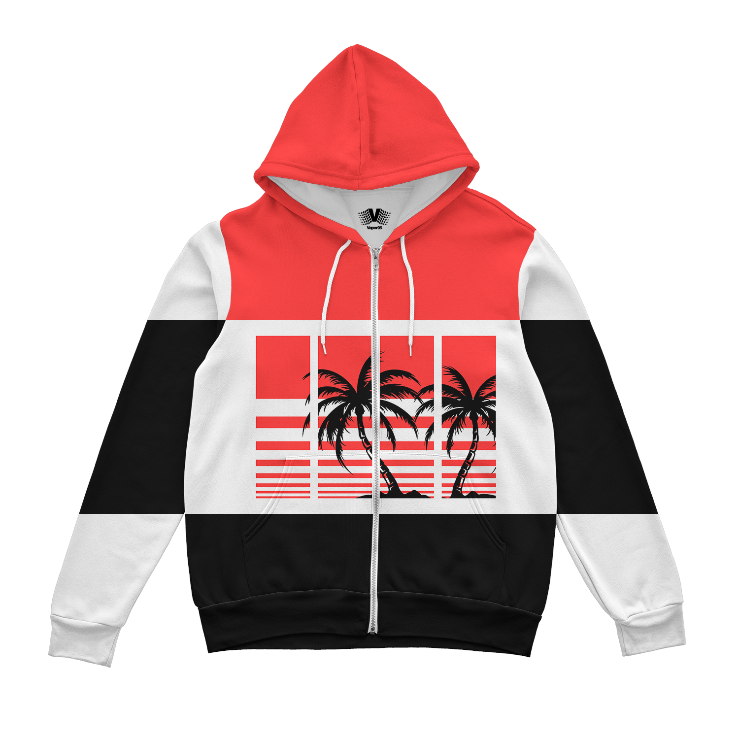 Team Aesthetic Zip Up Hoodie