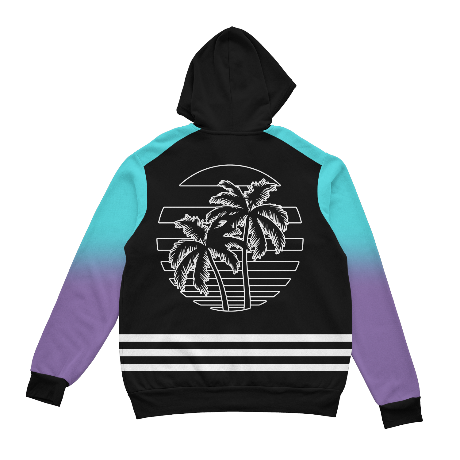 Dark Tropics Zip Up Hoodie IN STOCK