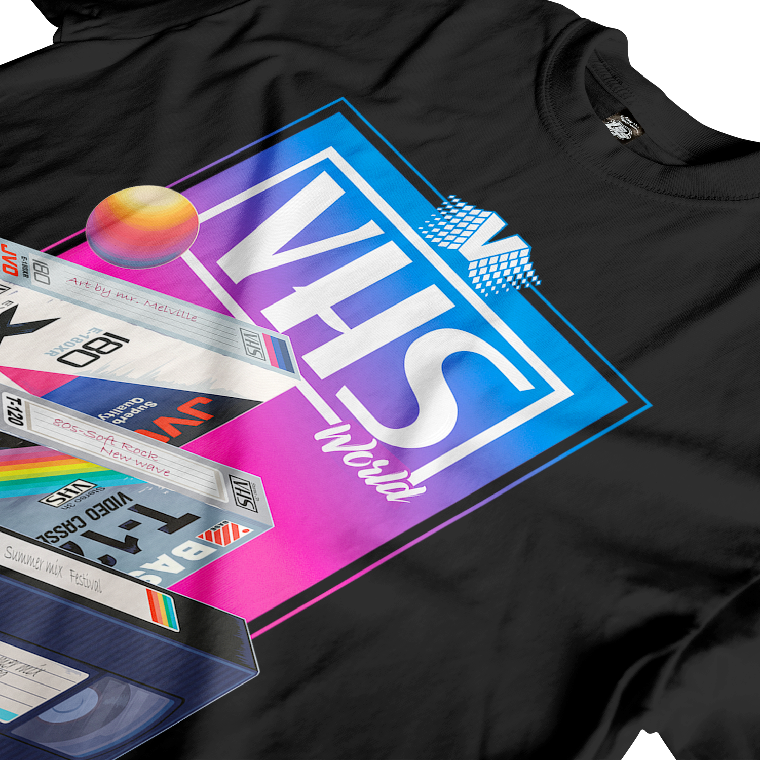 VHS World Tee