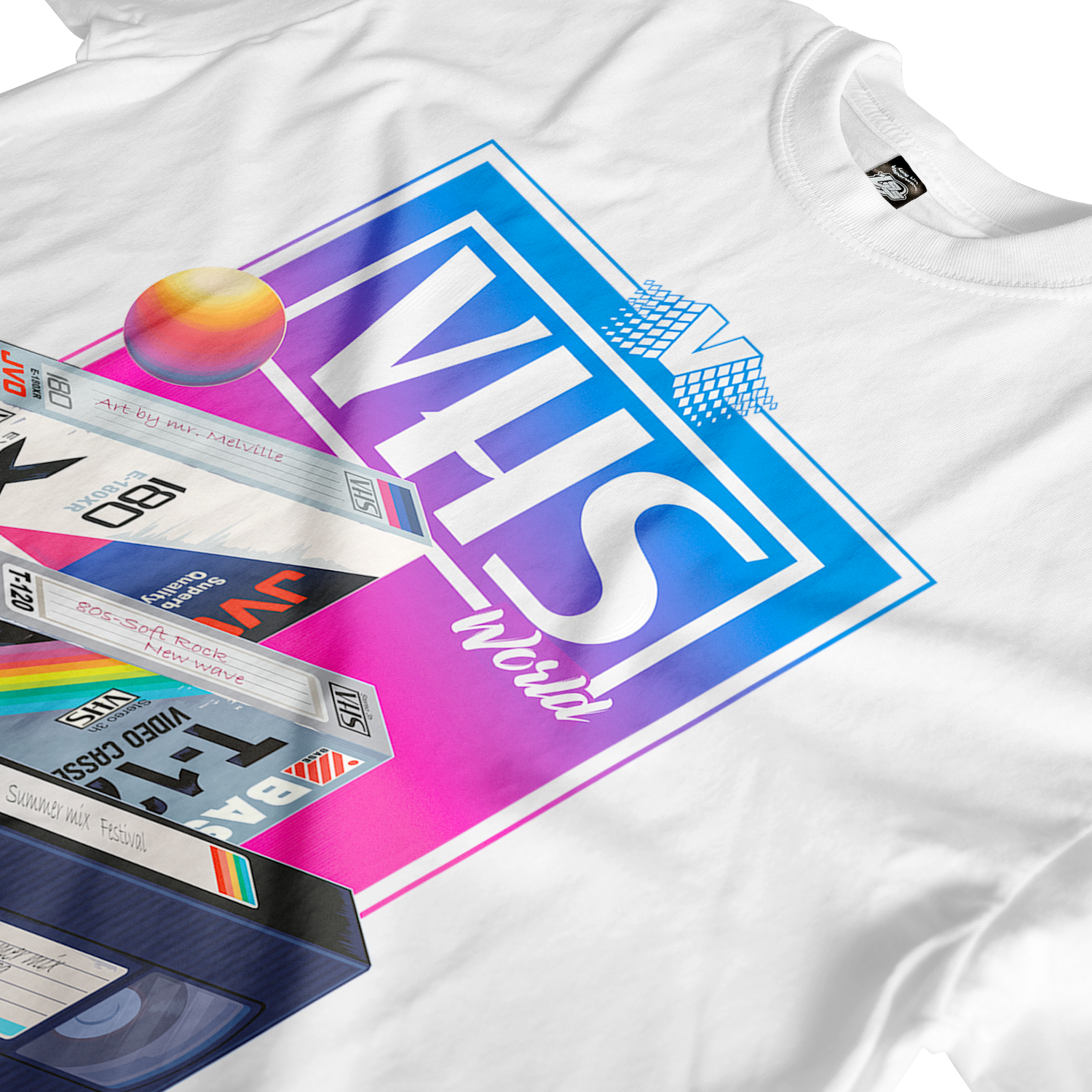 VHS World Tee