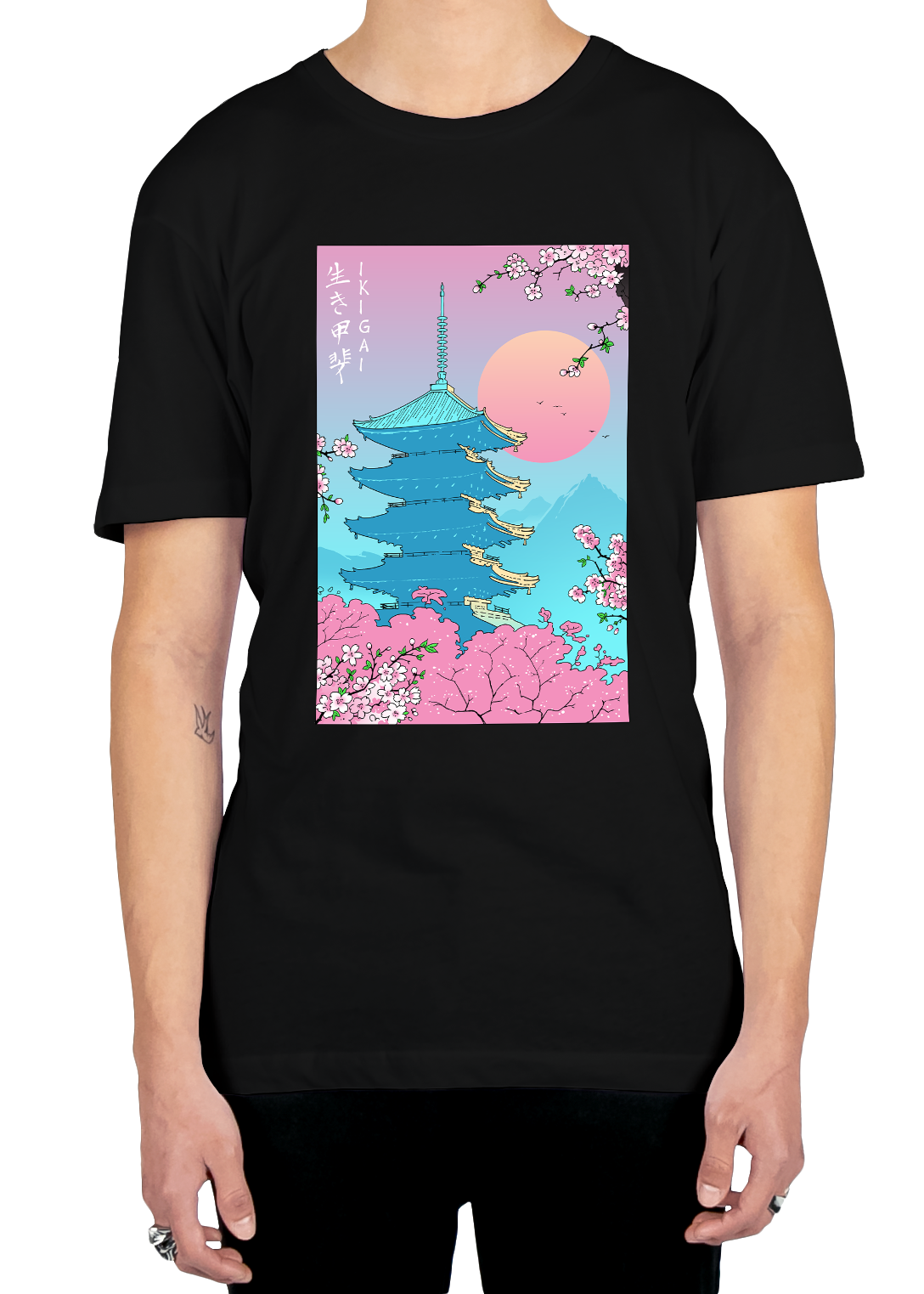 Vaporwave Pagoda Tee