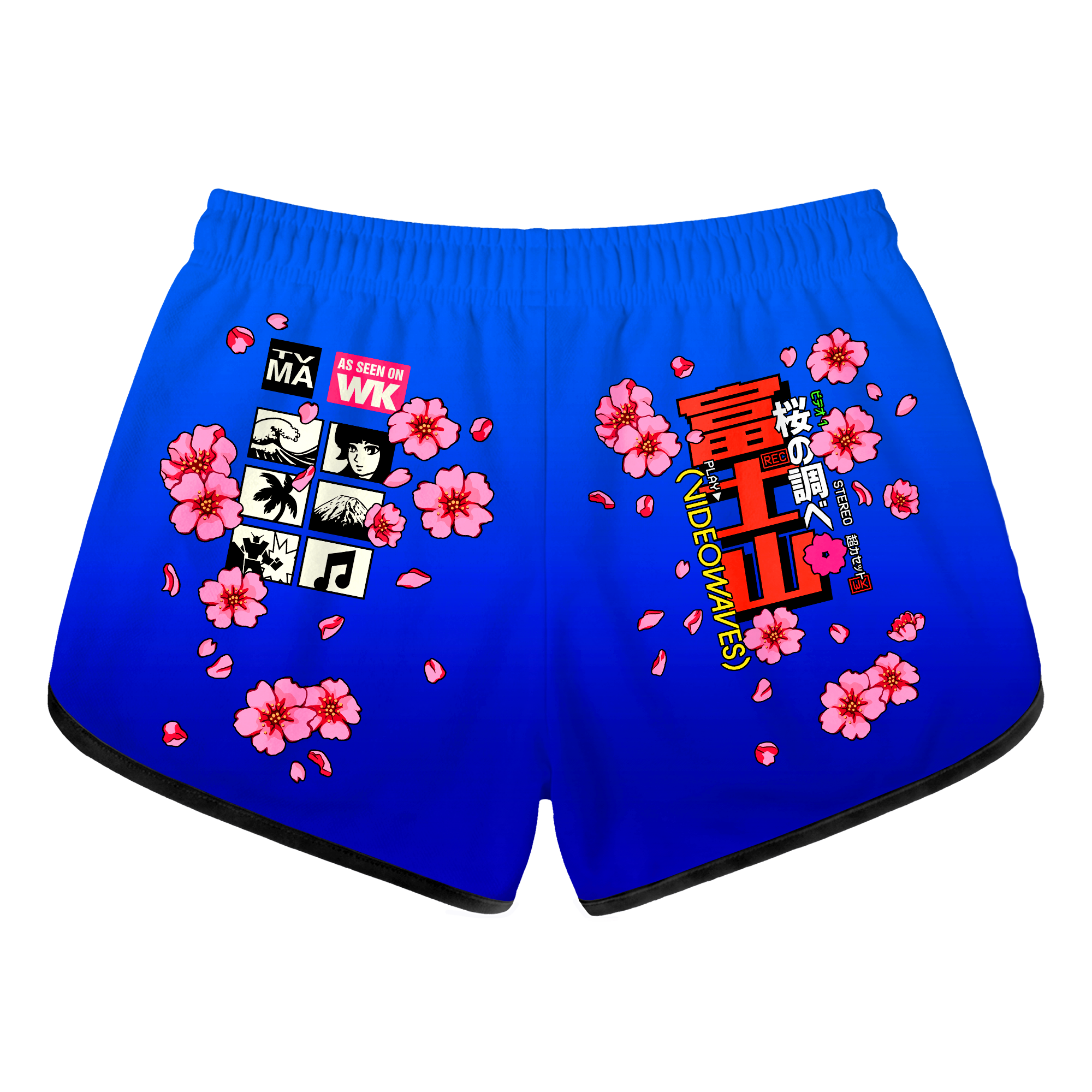 Videowaves Retro Shorts