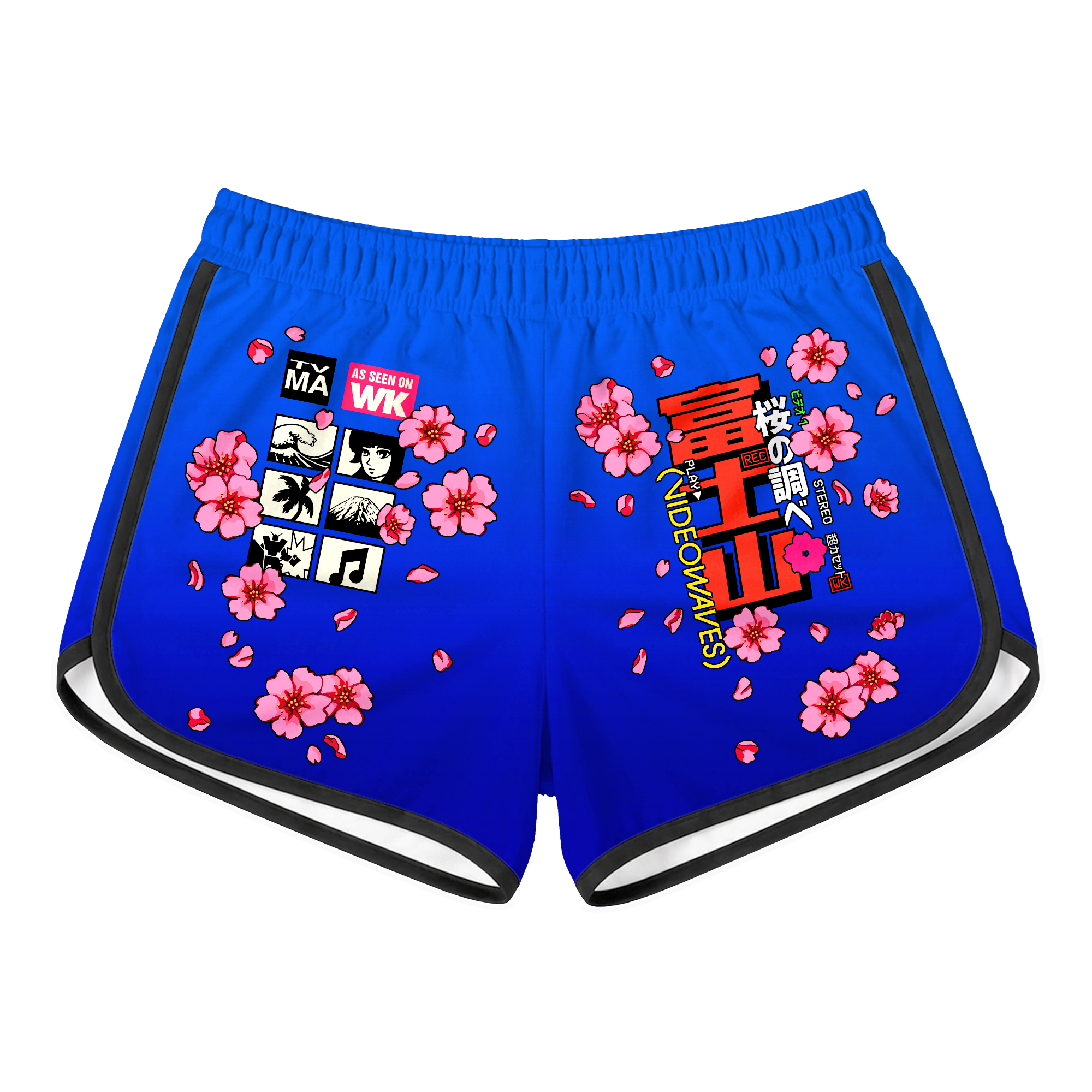 Videowaves Retro Shorts