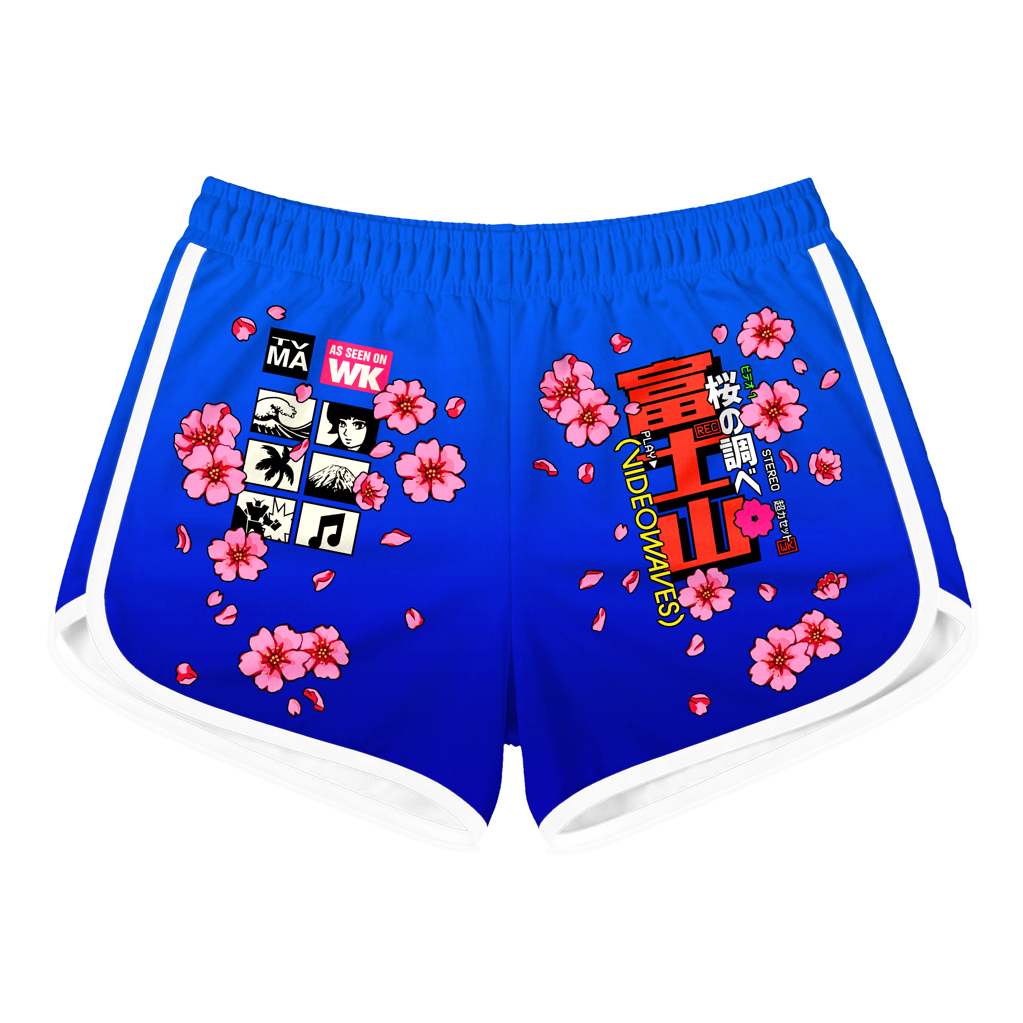 Videowaves Retro Shorts
