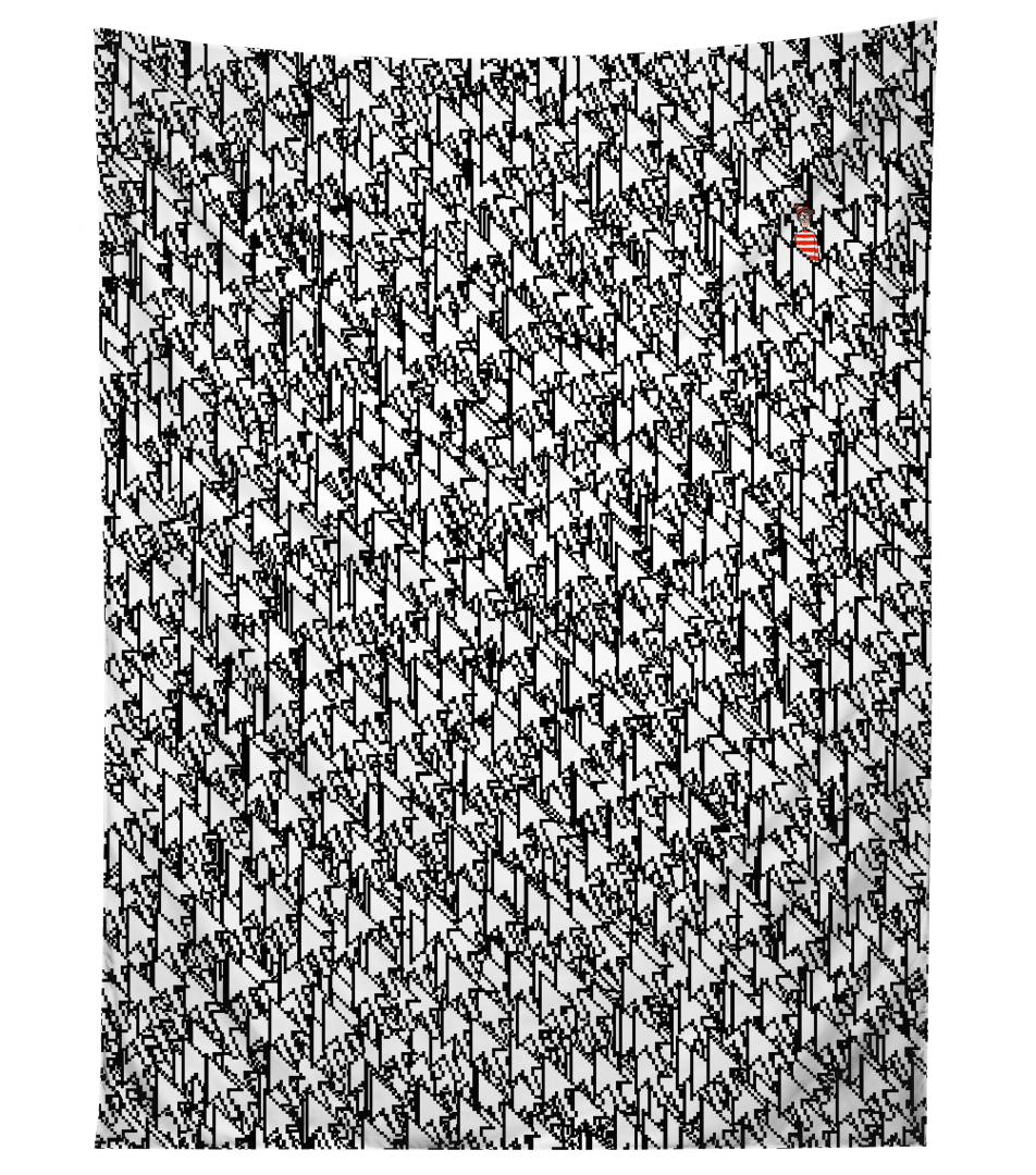 Waldo's World Tapestry