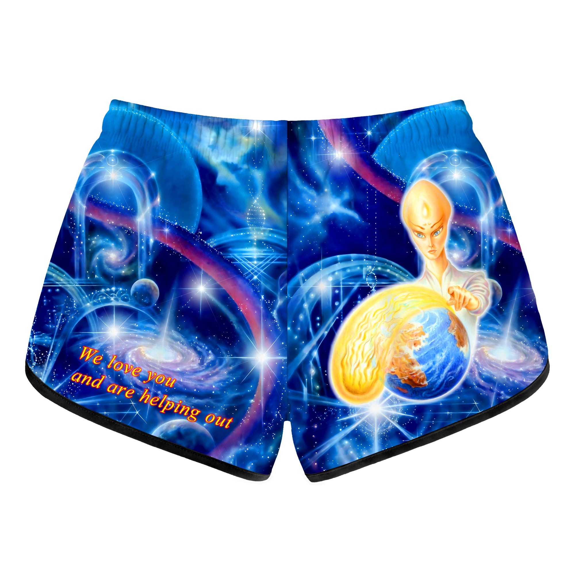 We Love You Retro Shorts