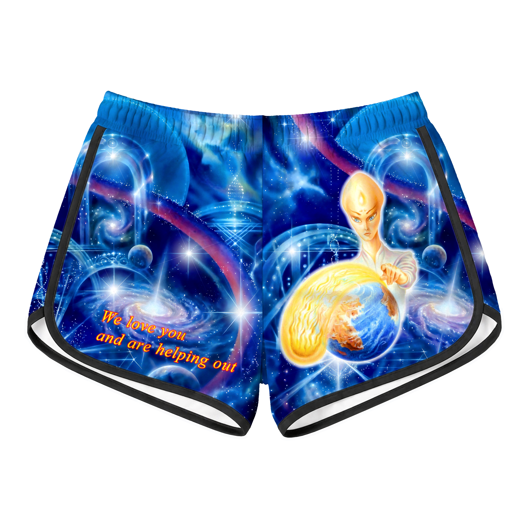 We Love You Retro Shorts