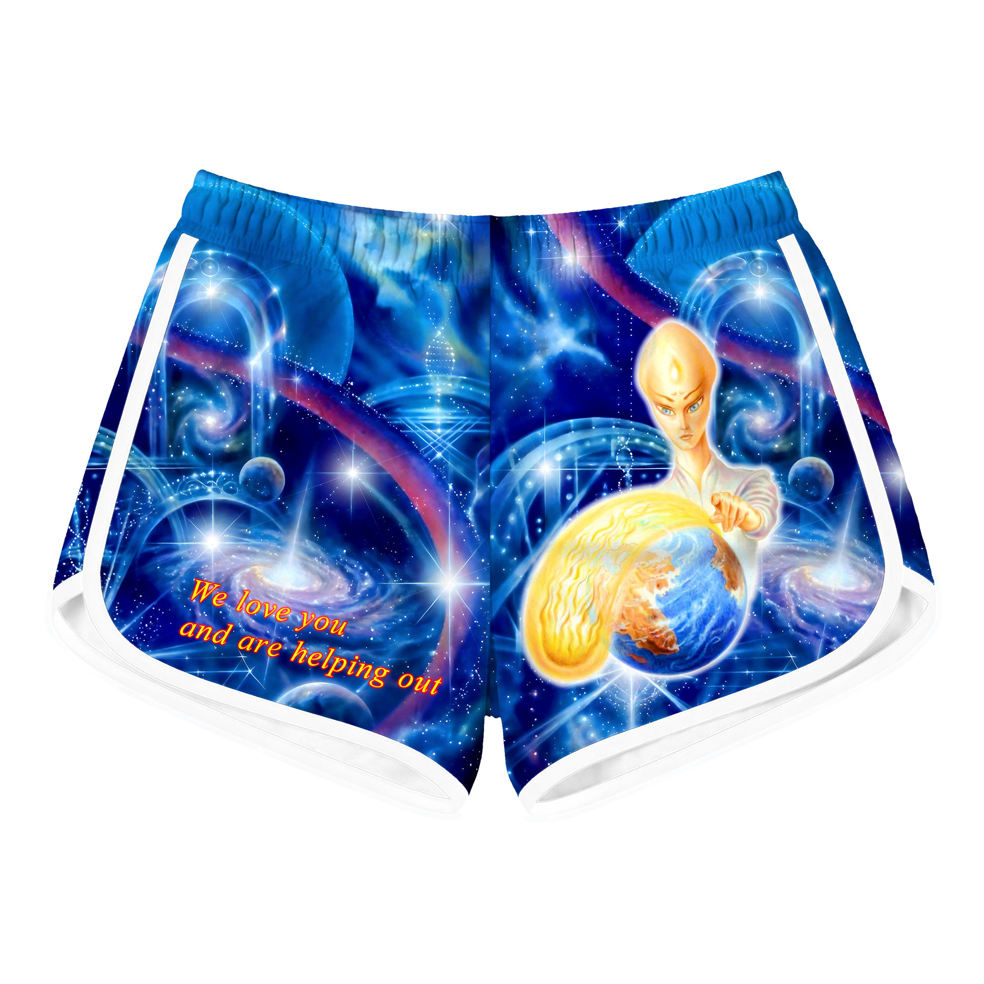 We Love You Retro Shorts