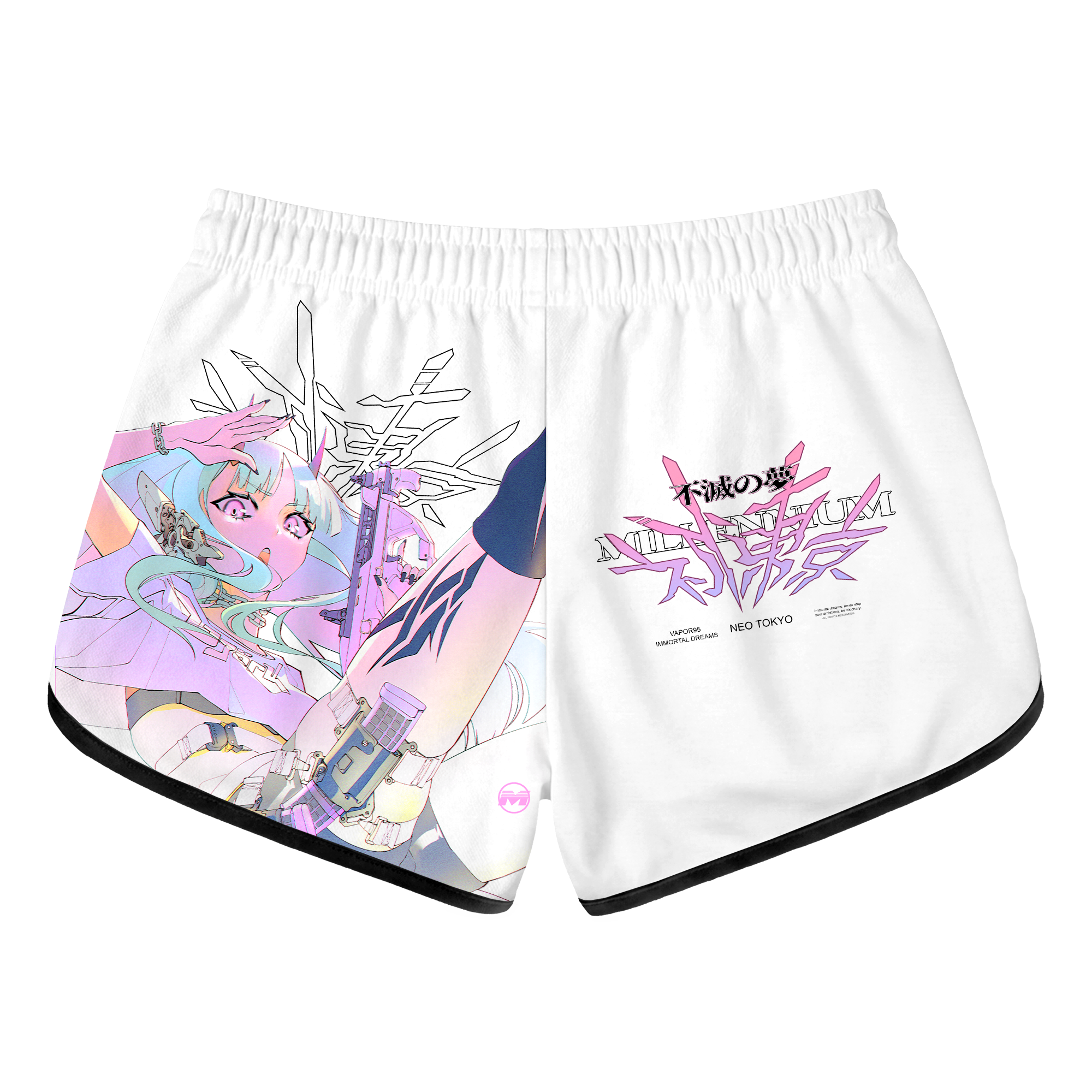 Weaponized Seduction Retro Shorts
