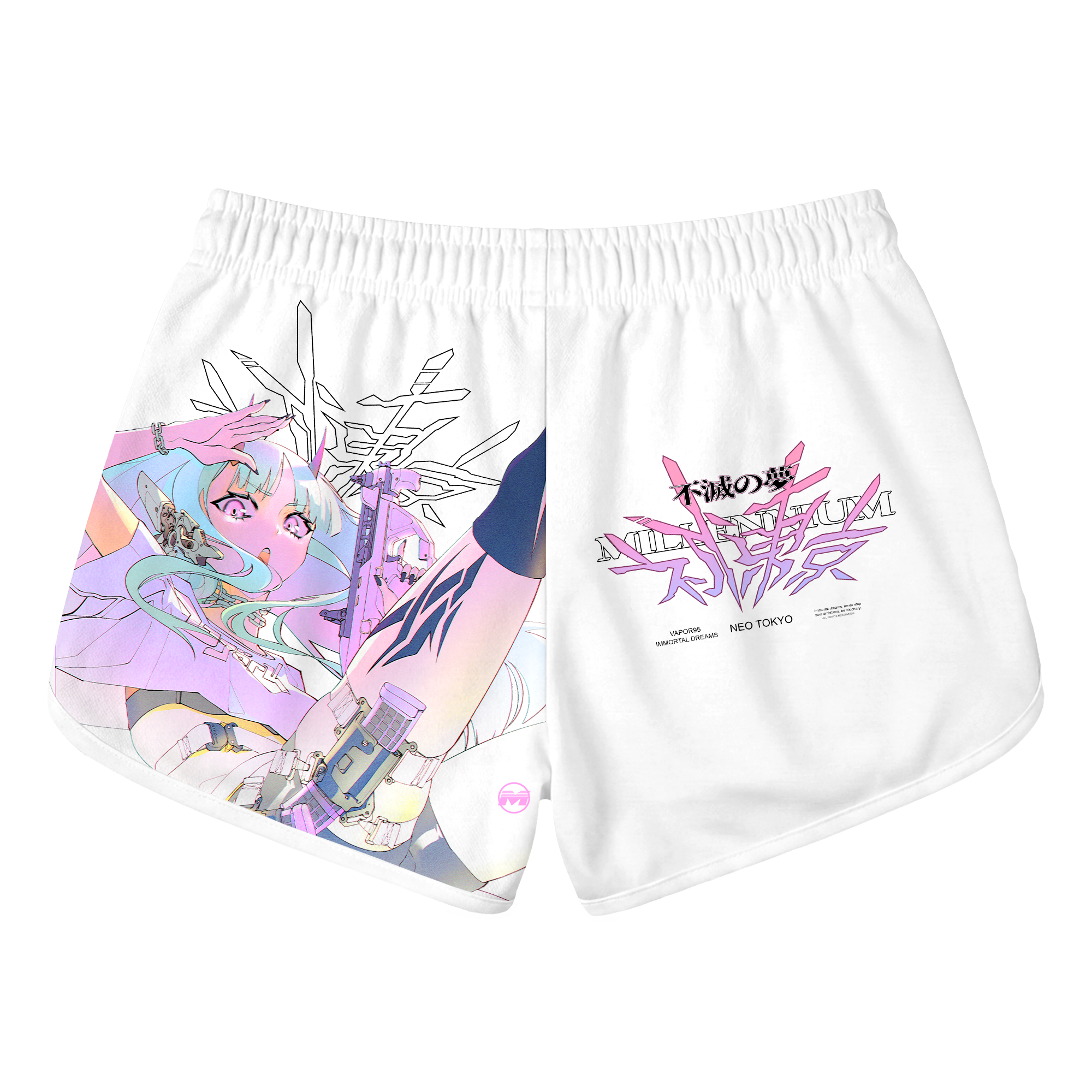 Weaponized Seduction Retro Shorts