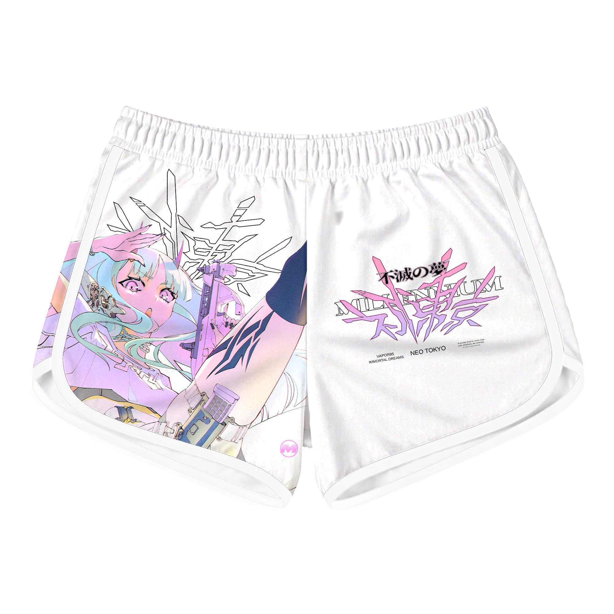 Weaponized Seduction Retro Shorts