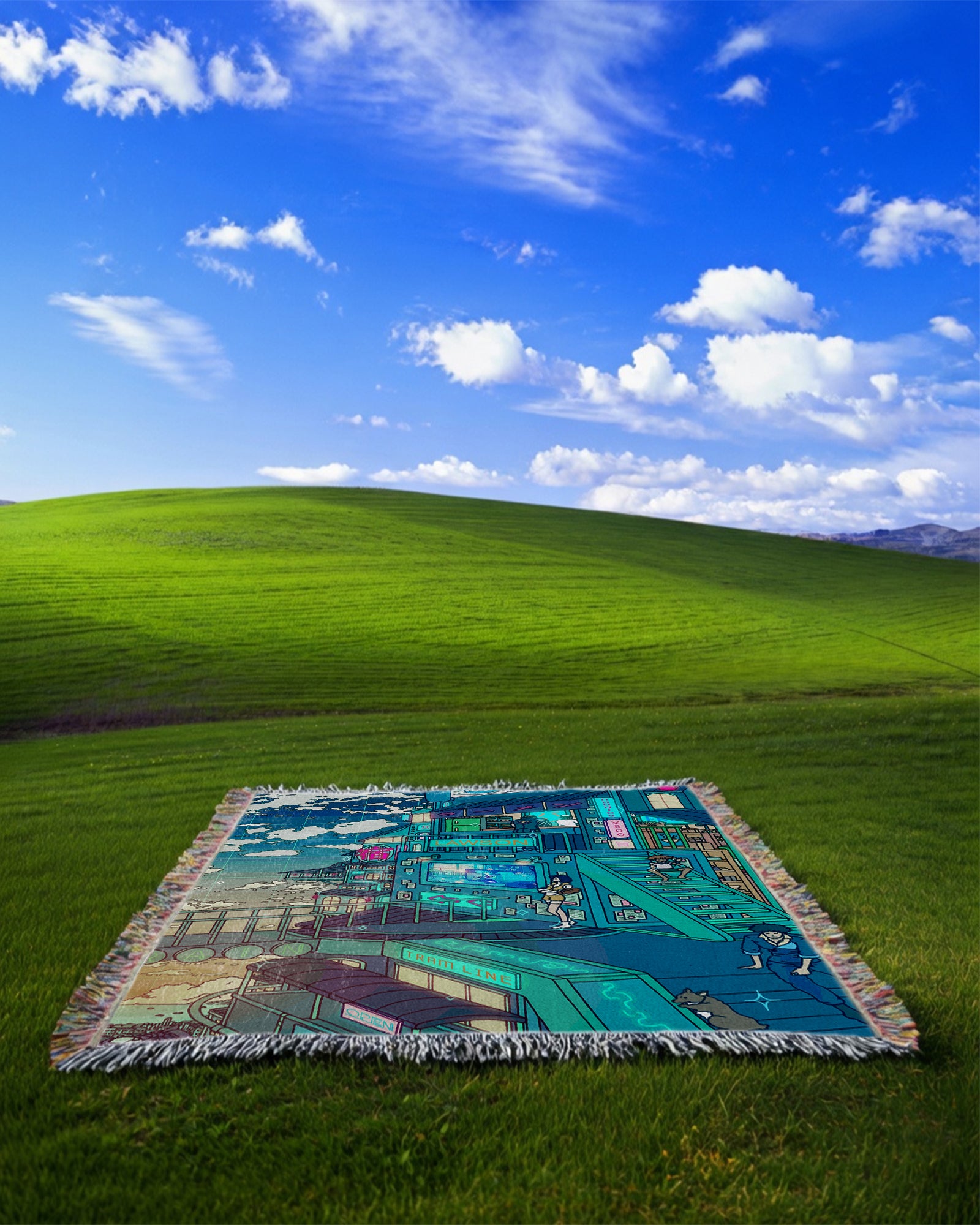 Whatever Happens Woven Blanket