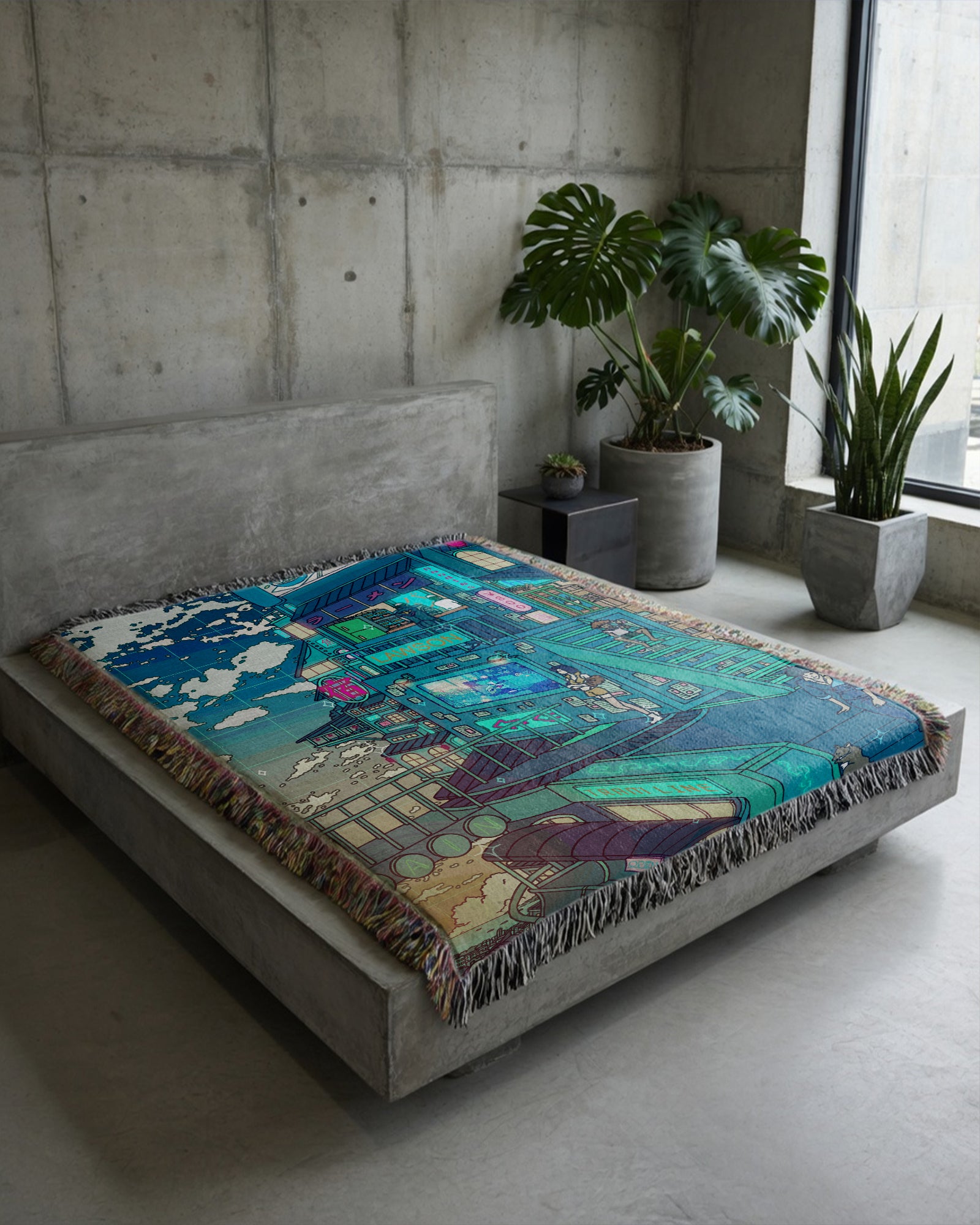 Whatever Happens Woven Blanket