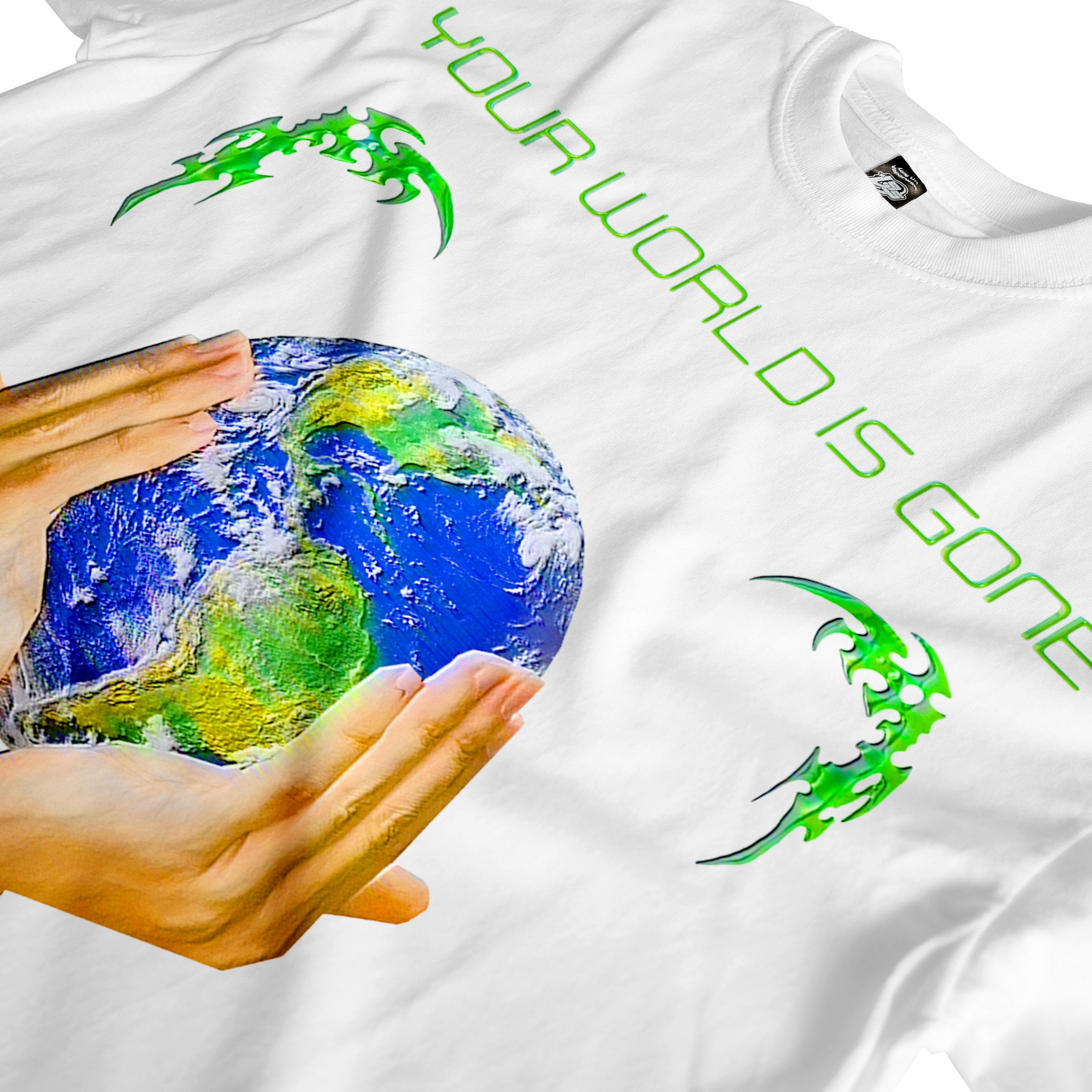World Is Gone Tee - World Is Gone s w TEE MOCKUP 2024 WEB.png