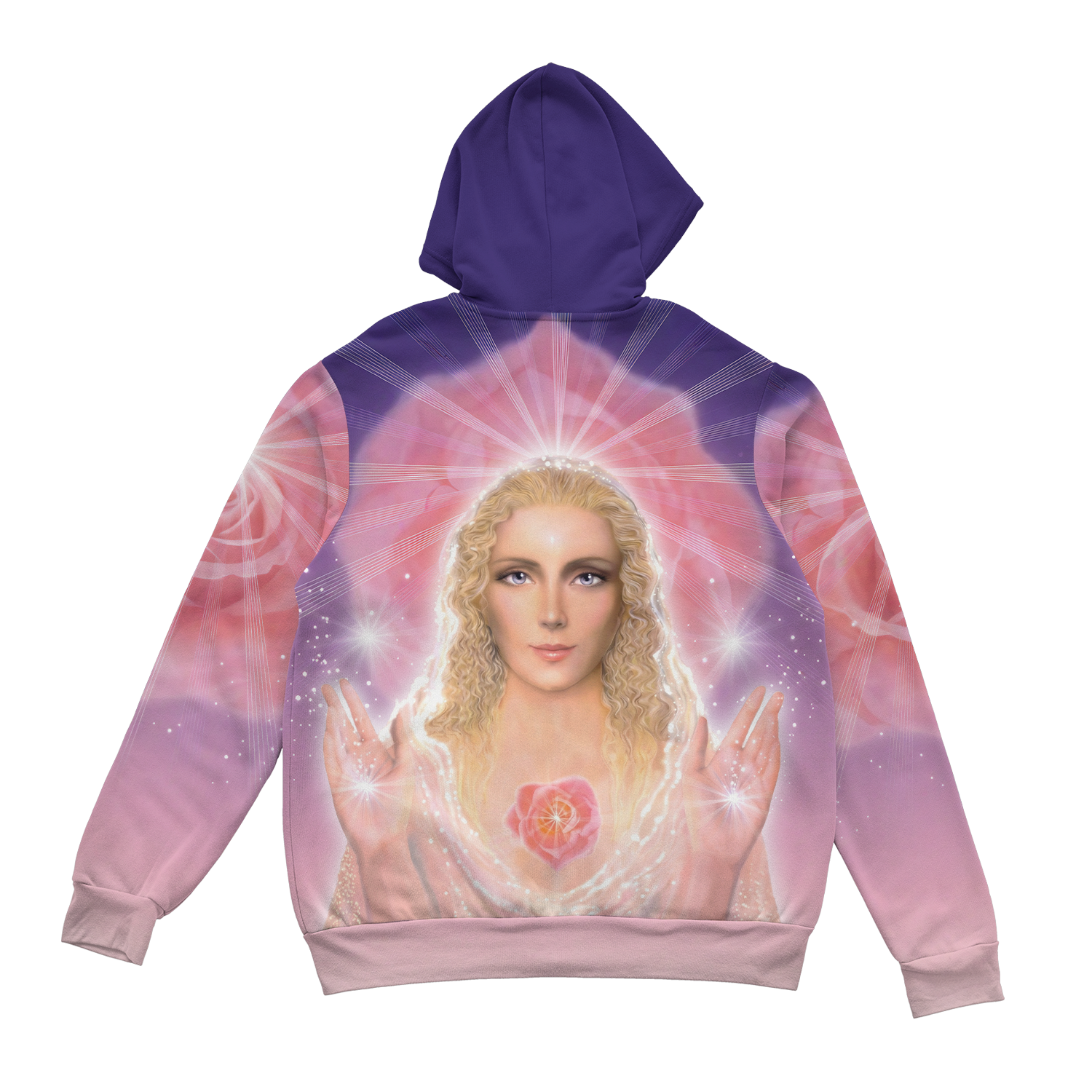 Heavenly Angel Zip Up Hoodie
