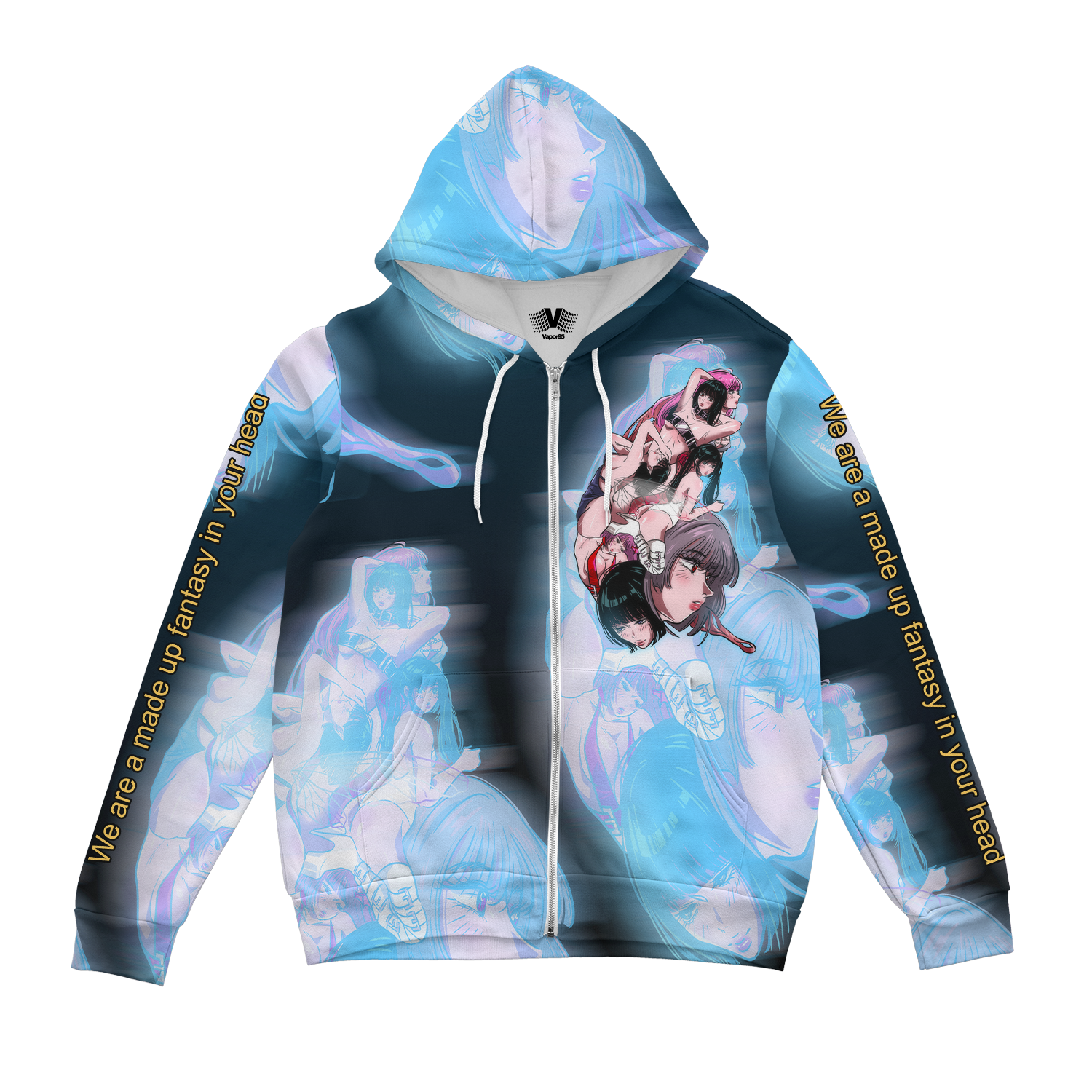 Just A Fantasy Zip Up Hoodie