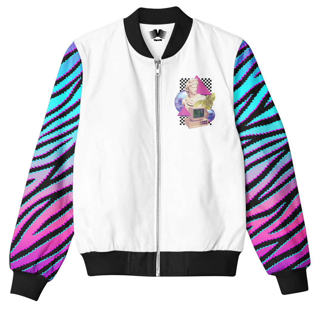 Mosaic Aesthetic Bomber Jacket