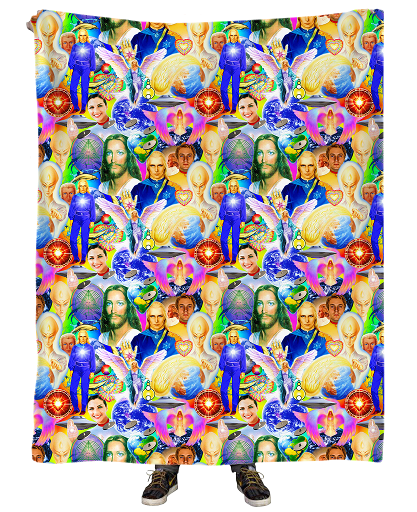 Grand Cosmic Squadron Blanket