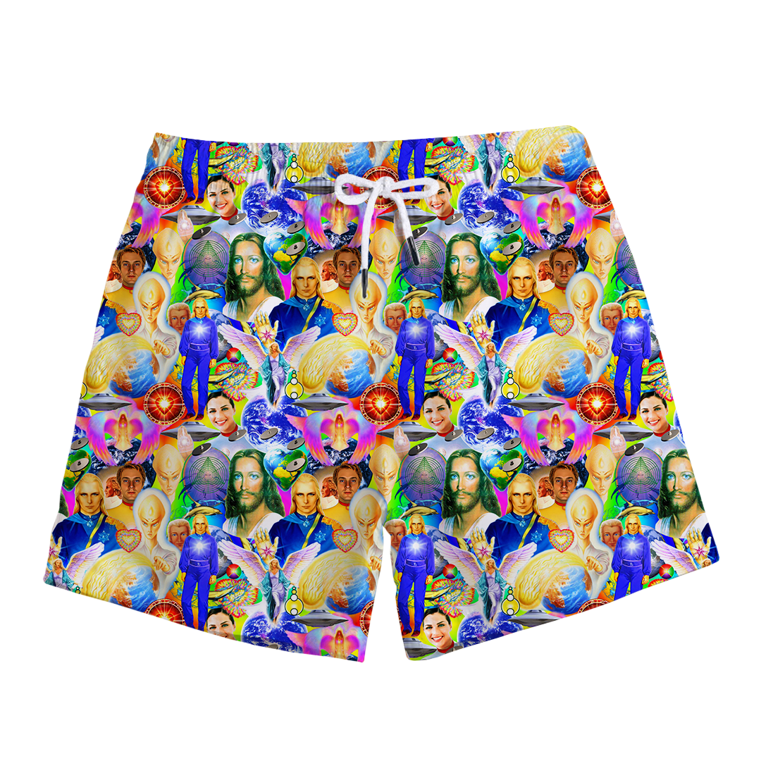 Grand Cosmic Squadron Swim Trunks