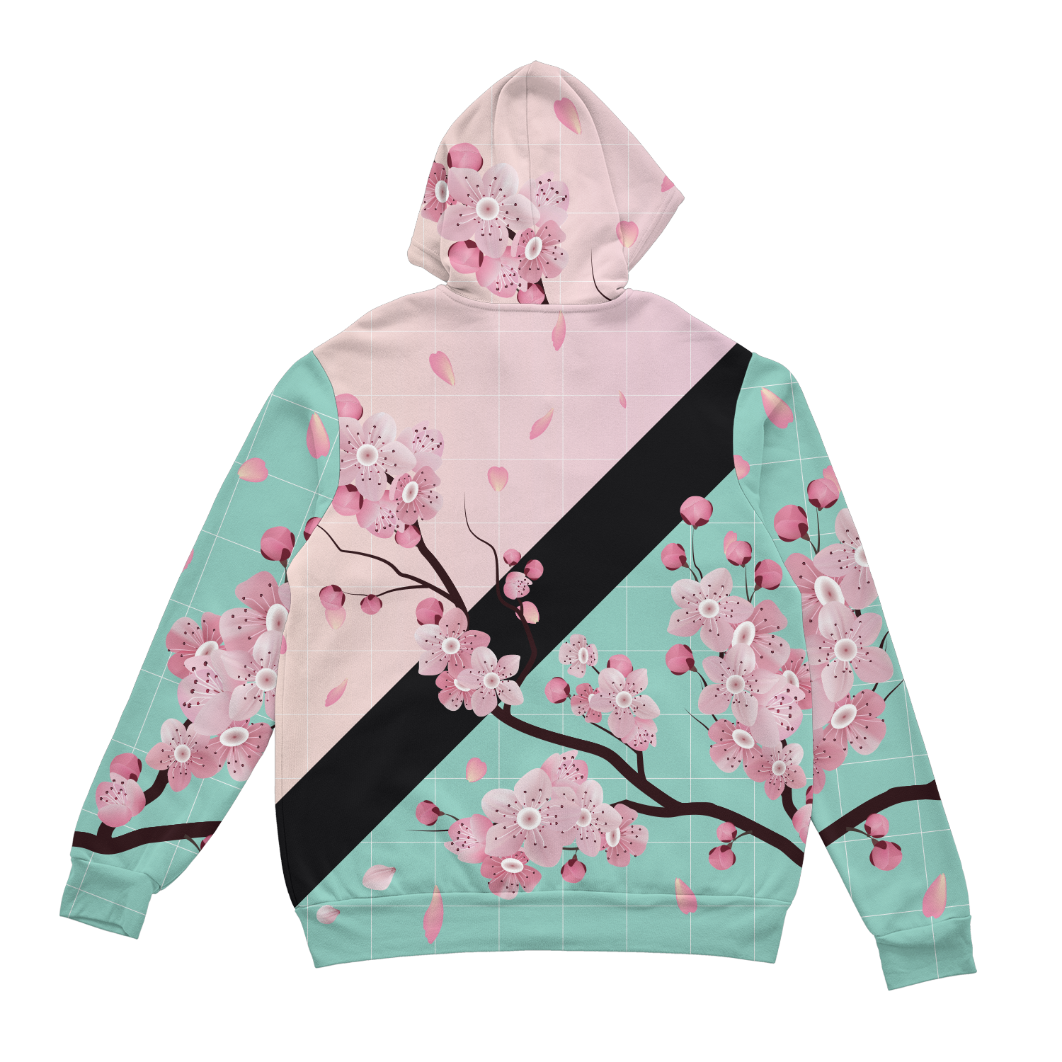 Across The Chasm Zip Up Hoodie