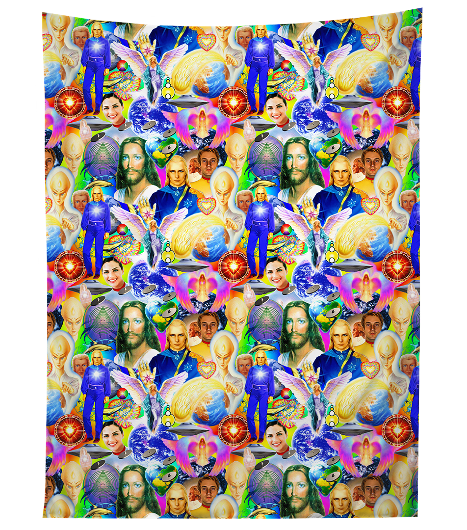 Grand Cosmic Squadron Tapestry