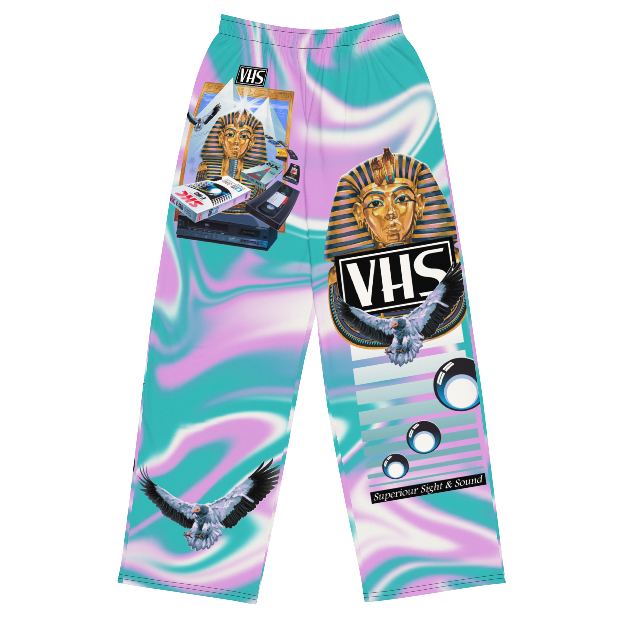 VHS Glyph Pajama Pants
