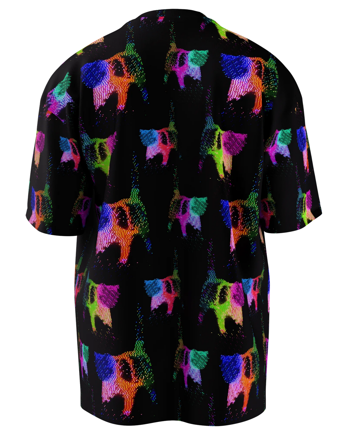 Cats On Tape Tee, back