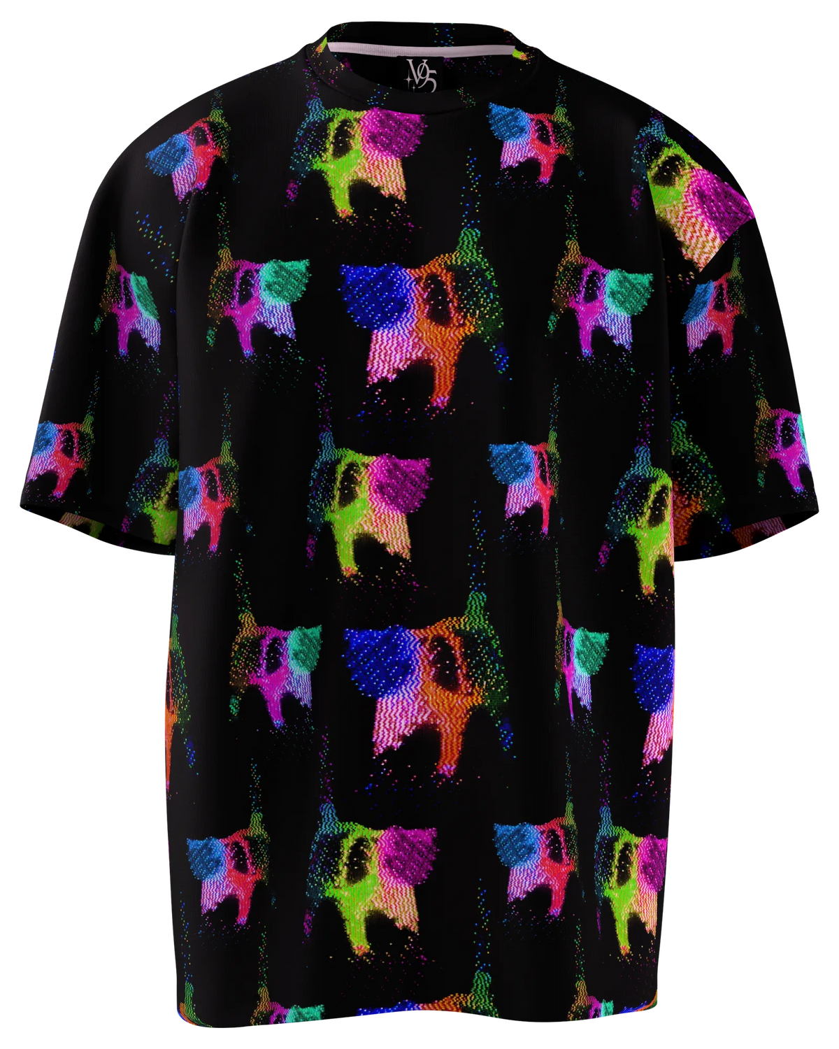 Cats On Tape Tee, front