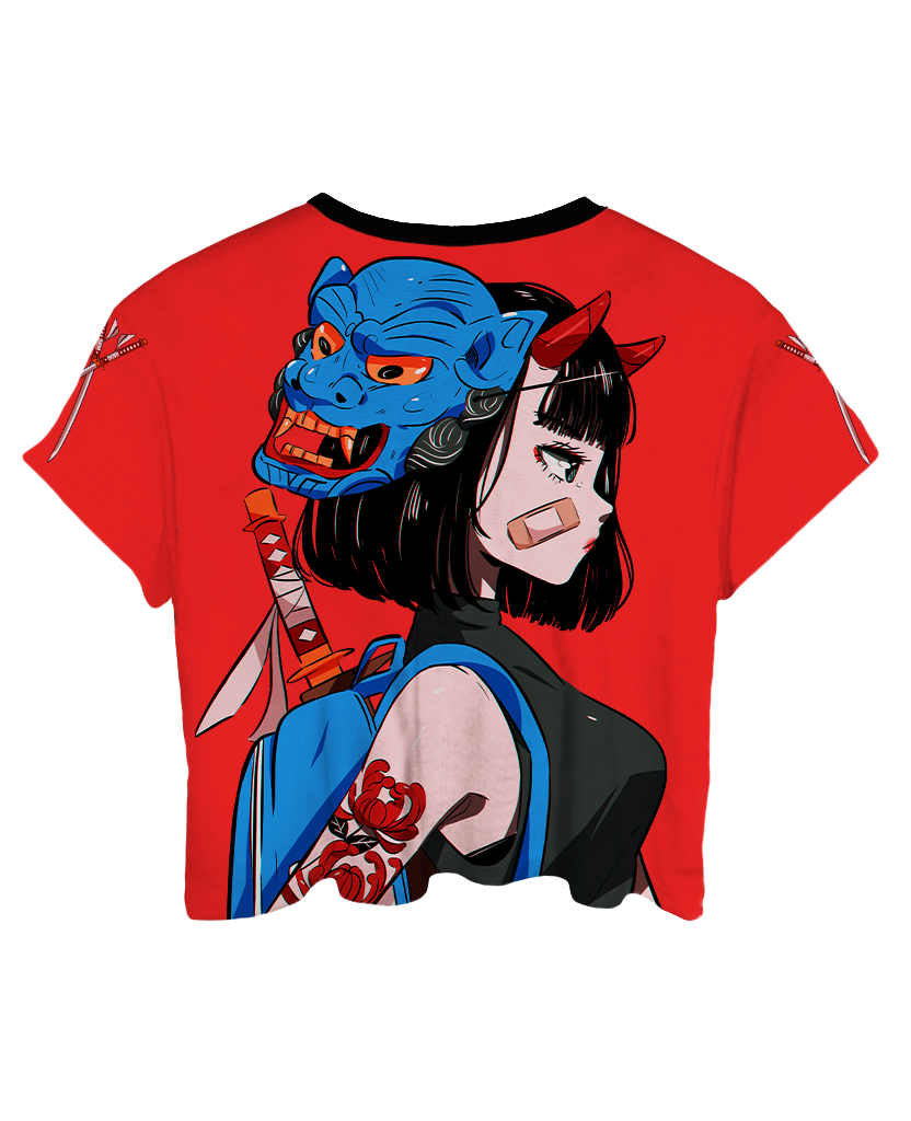 Death Of Me Crop Top