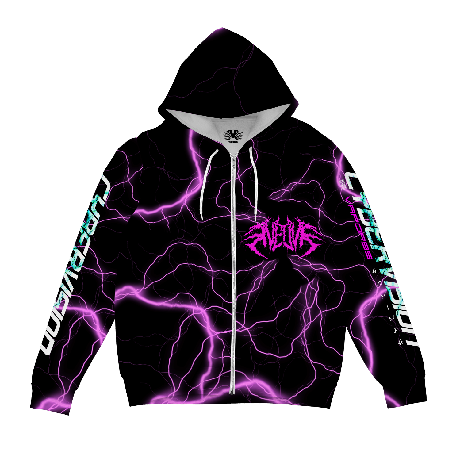 Cybervision Zip Up Hoodie
