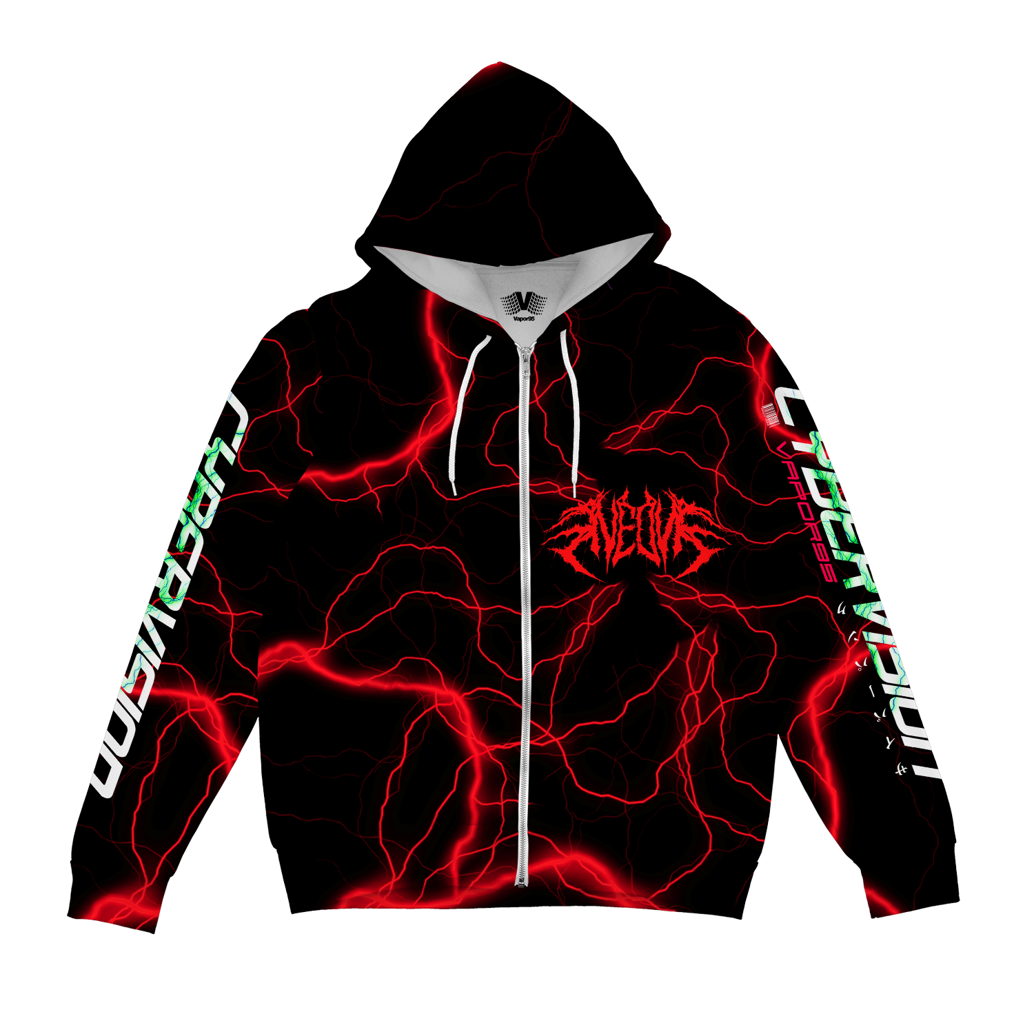 Cybervision Zip Up Hoodie