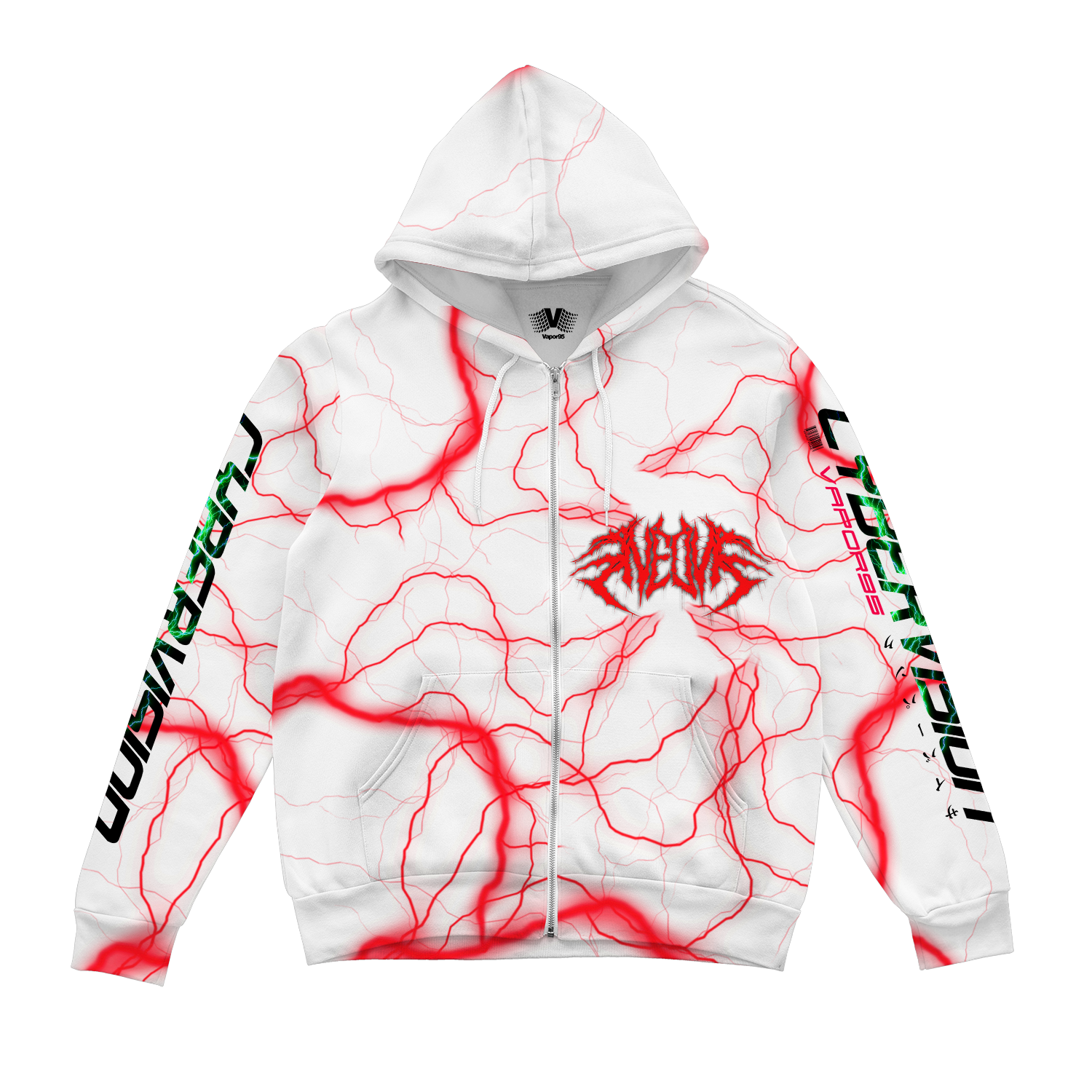 Cybervision Zip Up Hoodie