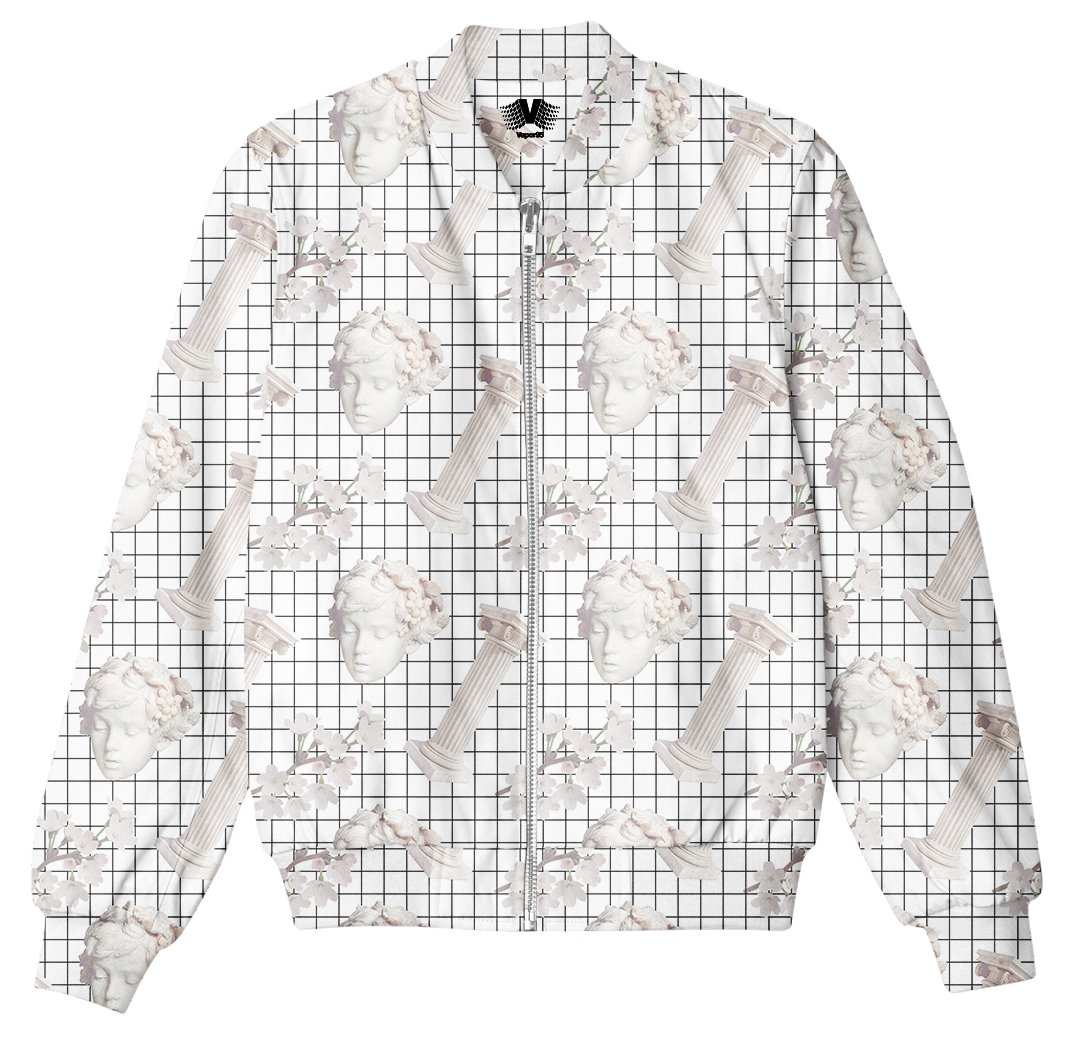 Desolate Blossom Bomber Jacket