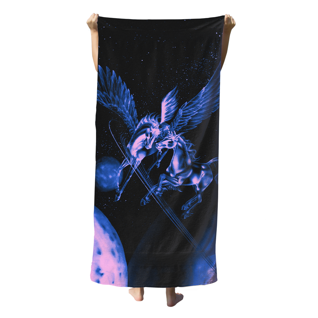 Fantasia Forever Beach Towel