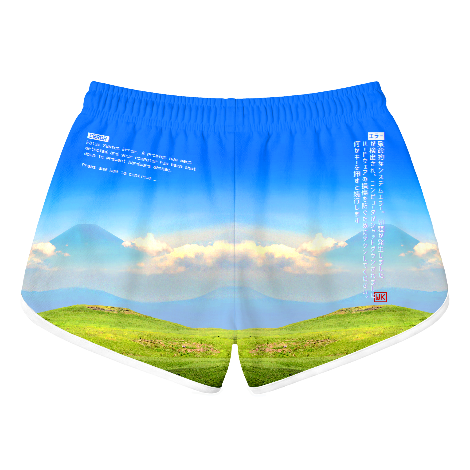 Fatal Error Retro Shorts