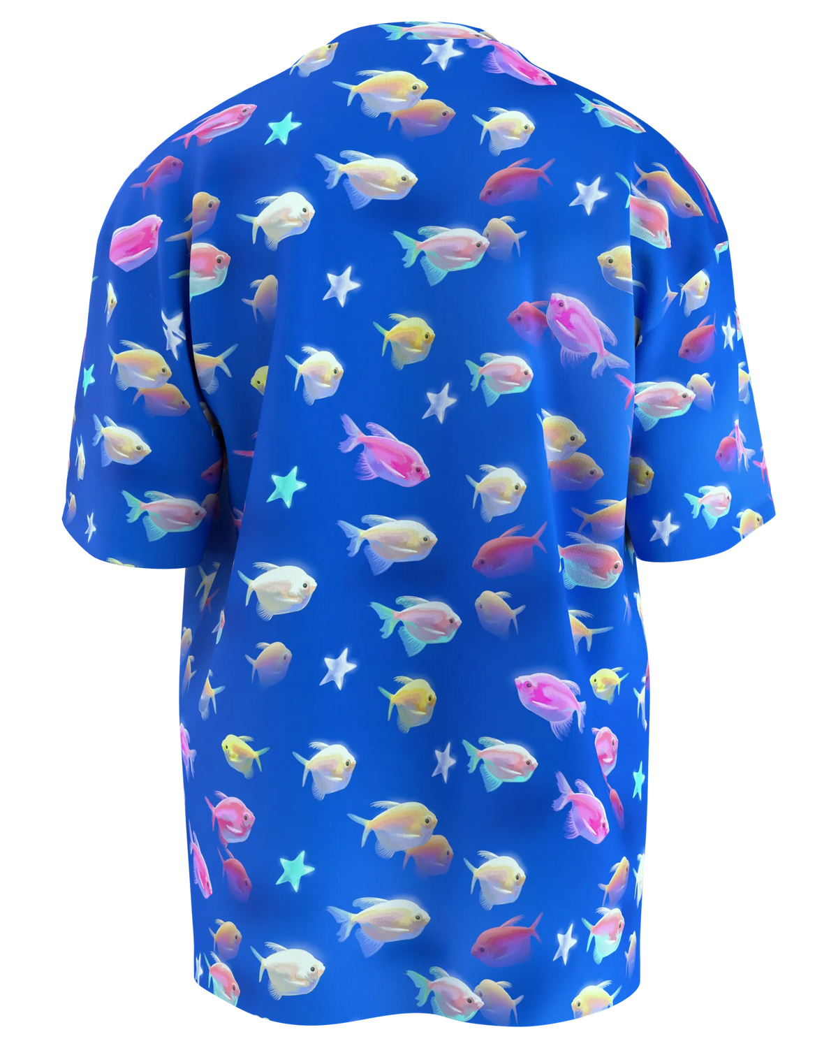 Fishes For Vapor Tee, back