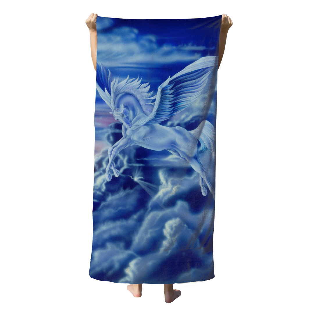 Flying Free Beach Towel