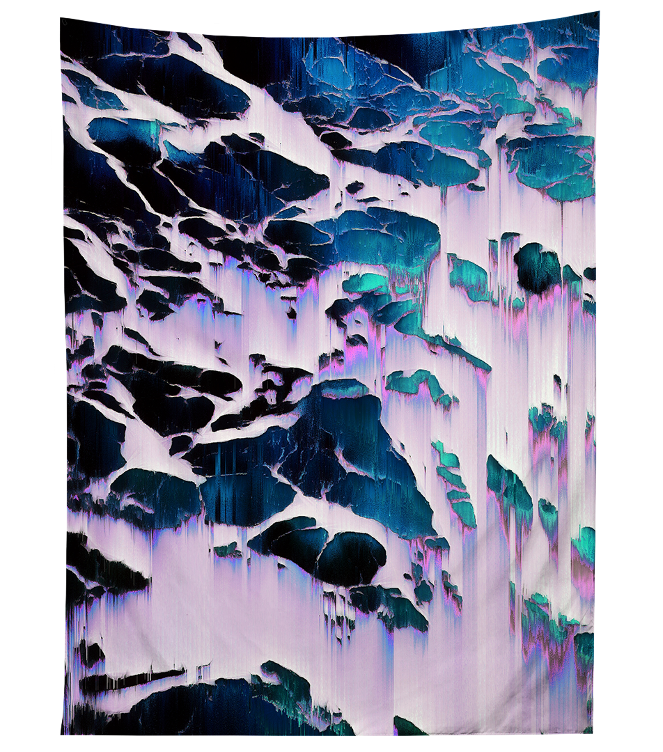 Fractal Land Tapestry