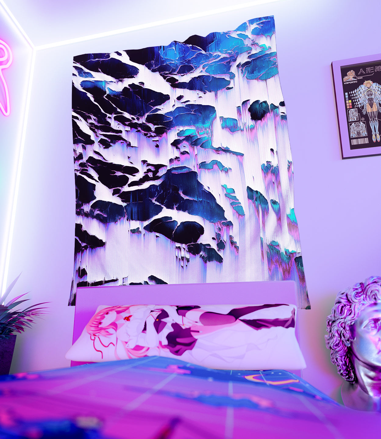 Fractal Land Tapestry