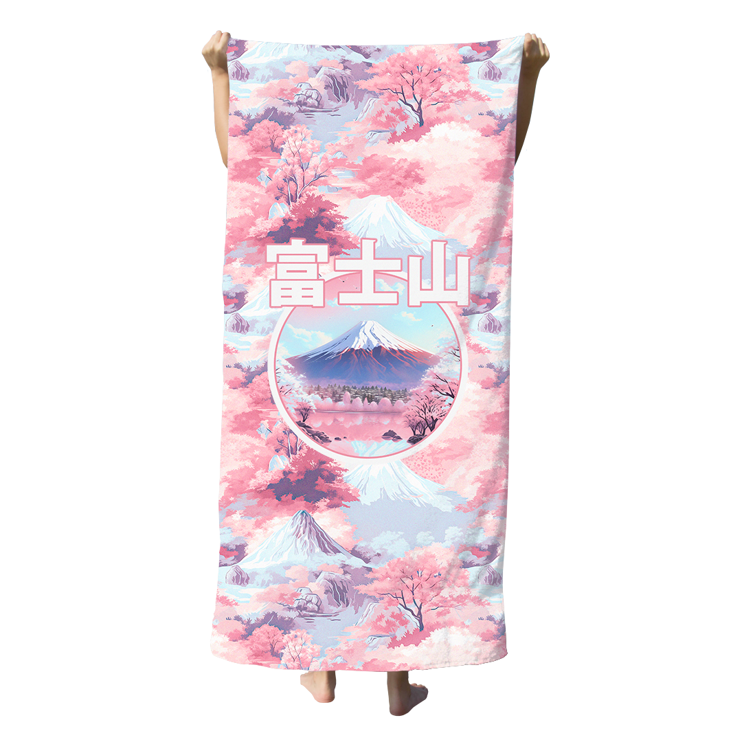 Fujisan Beach Towel