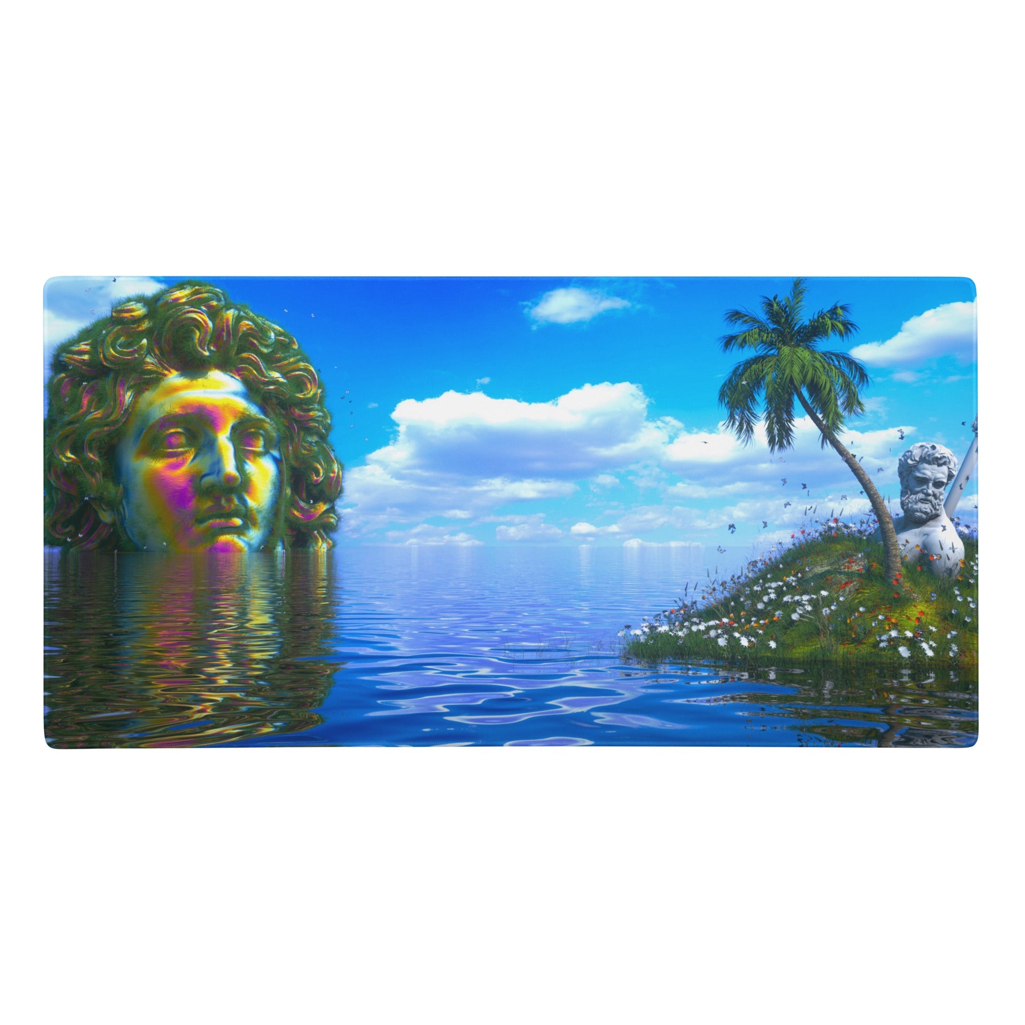 Paradise Found Desk Mat