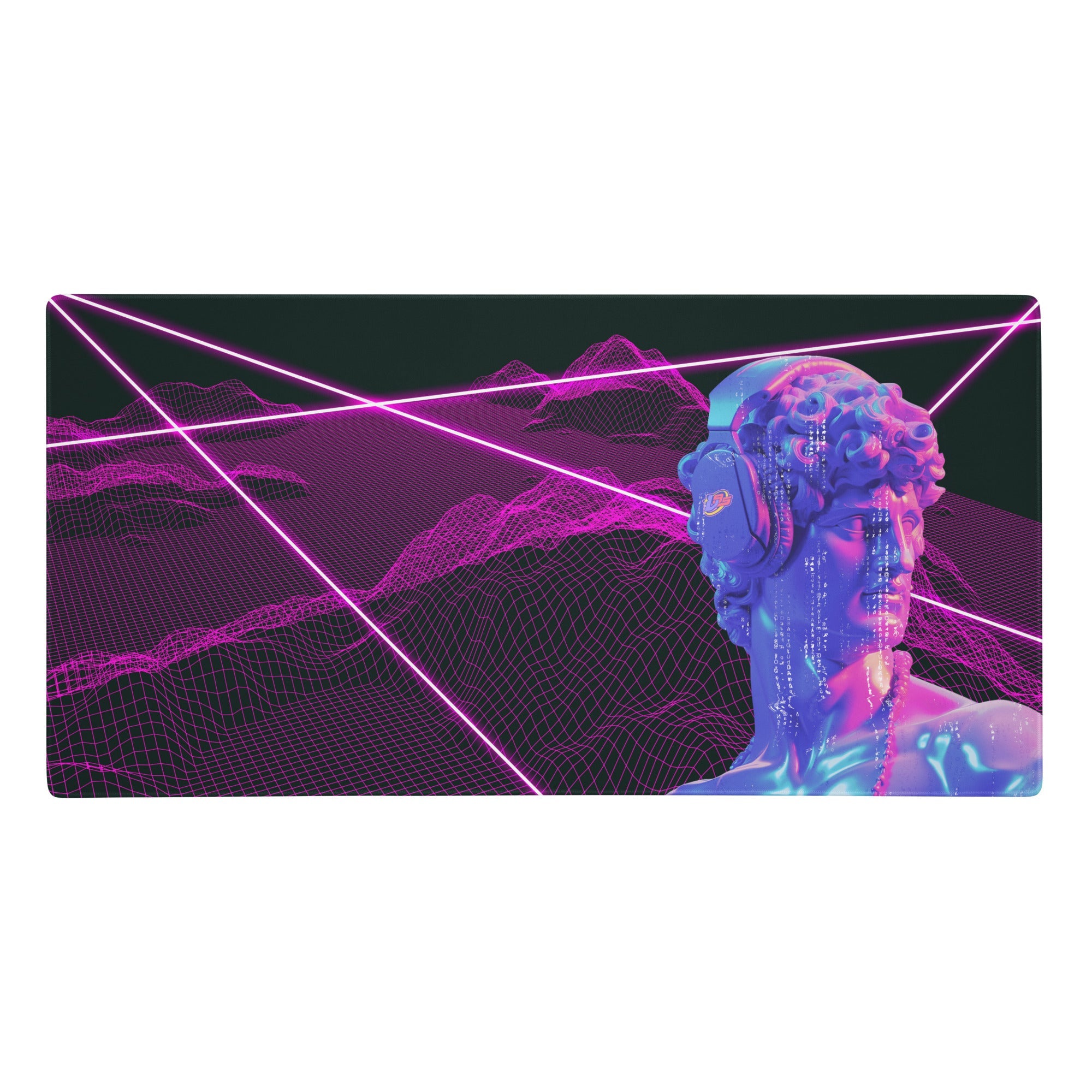 Grid Dancer Desk Mat