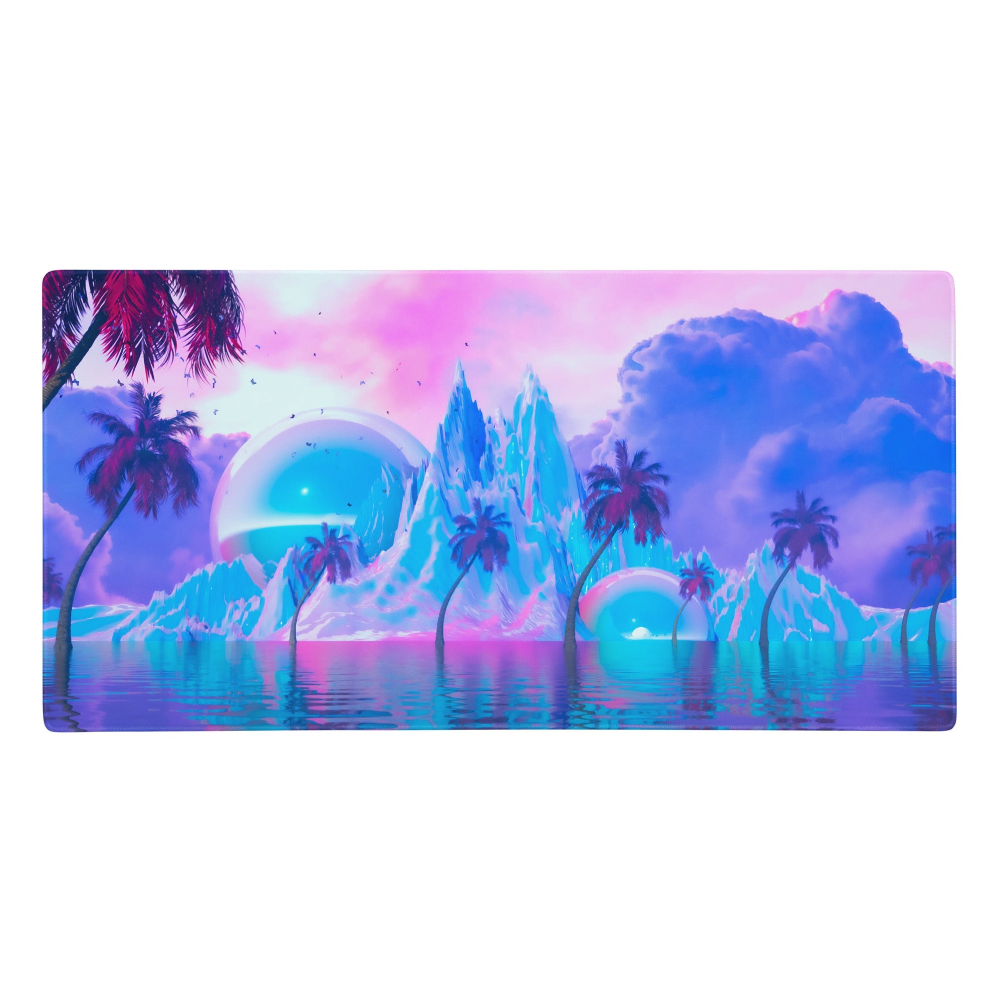 Iridescent World Desk Mat