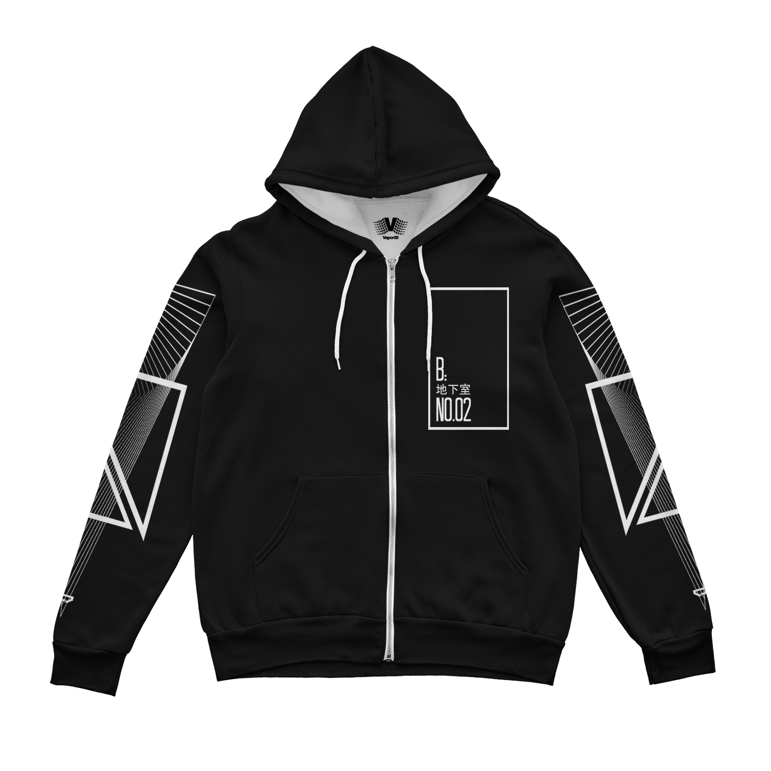 Geomancy Zip Up Hoodie