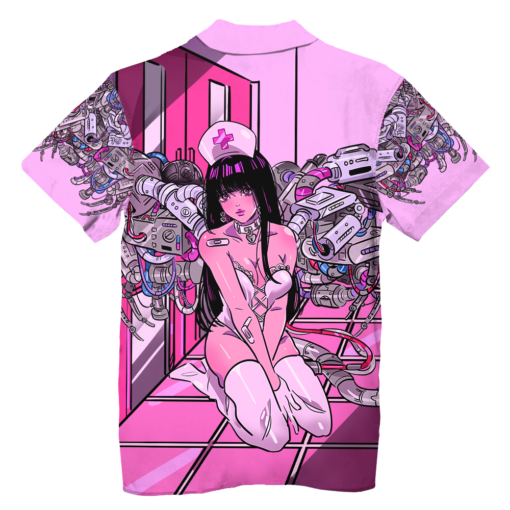 Mecha Nurse Hawaiian Shirt