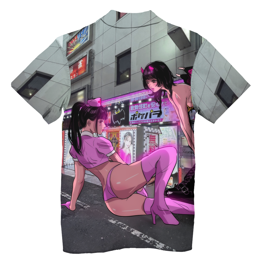 Shinjuku Nights Hawaiian Shirt